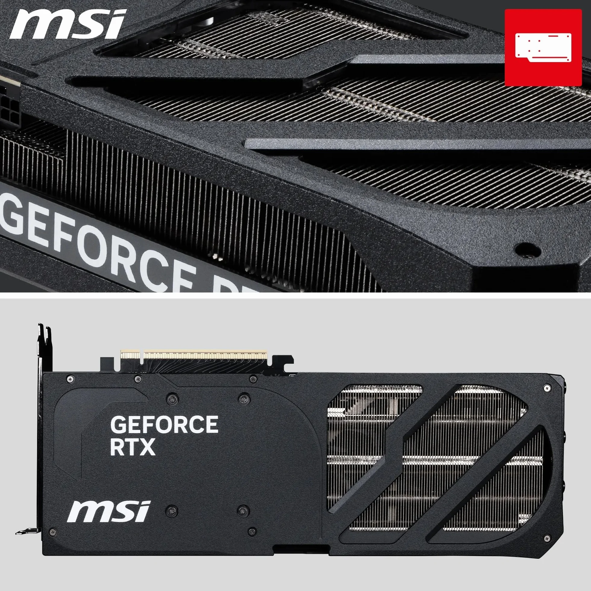 MSI GeForce RTX 5070 Ti 16G SHADOW 3X OC – 16 GB GDDR7 (28 Gbps / 256-bit) – PCIe 5.0 – Design termico a tripla ventola (3 x TORX FAN 5.0) – HDMI 2.1b / 3 x DisplayPort 2.1b