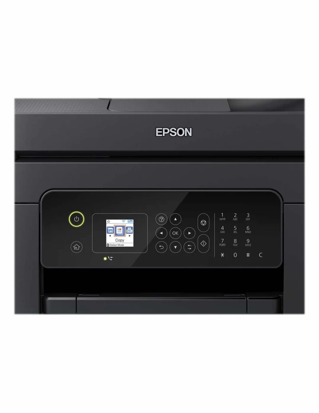 Epson WorkForce WF-2830DWF Multifunzione a Getto d'Inchiostro 4-in-1, Stampa 5760 x 1440 dpi, Wi-Fi, Nero