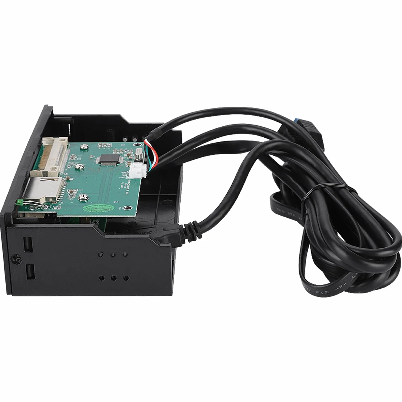 Cruscotto Lettore di Schede Interno Multifunzionale da 5,25 Pollici KIMISS, Pannello Frontale del PC con Interfaccia USB 3.0 Ad Alta velocità.