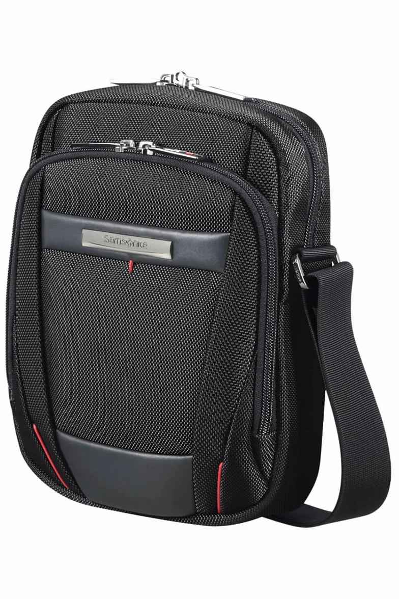 Samsonite TABLET CROSSOVER PRO-DLX 5 - 7.9 Pollici Borsa a Tracolla, Borsa Messenger, Borsa a Tracolla per Tablet 7.9 Pollici (23 cm - 3 Litri), Nero (Black)