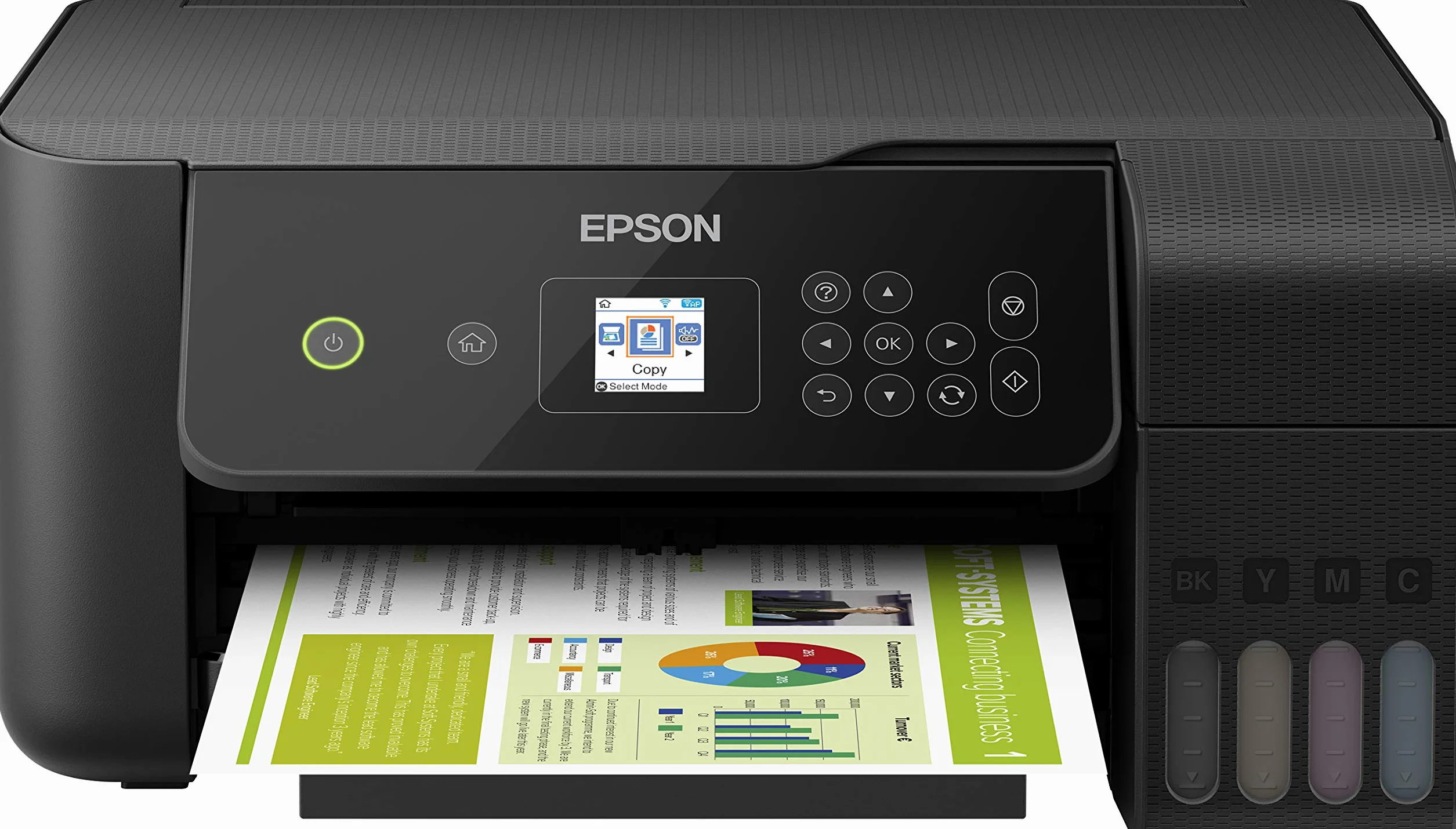 Epson EcoTank ET-2720 Stampante Inkjet 3-in-1, Display LCD 3.7 cm, Stampa da Mobile