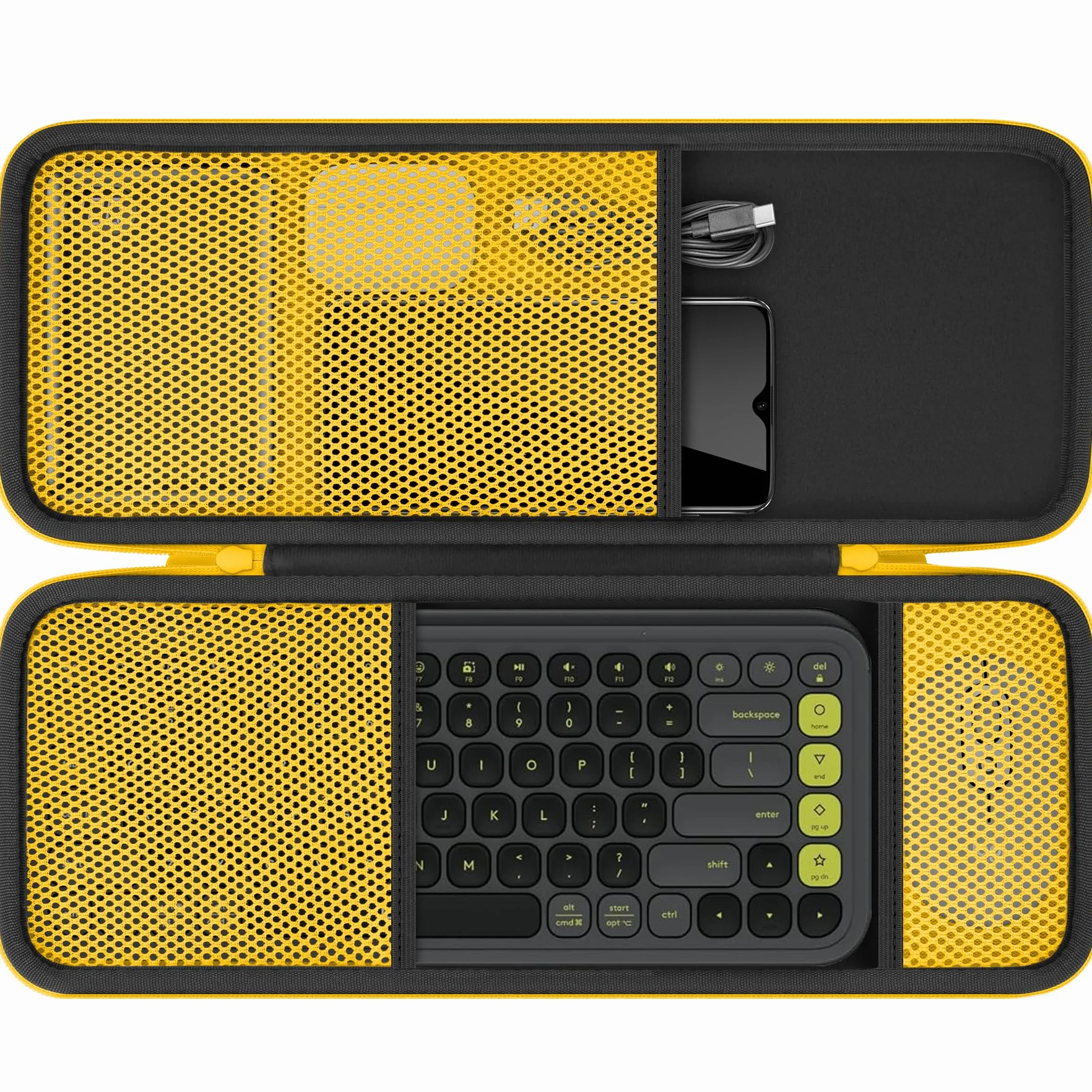 co2CREA cassa custodia borsa per Logitech POP lCON Tastiera Wireless e Mouse Combo(solo scatola,Case Only)