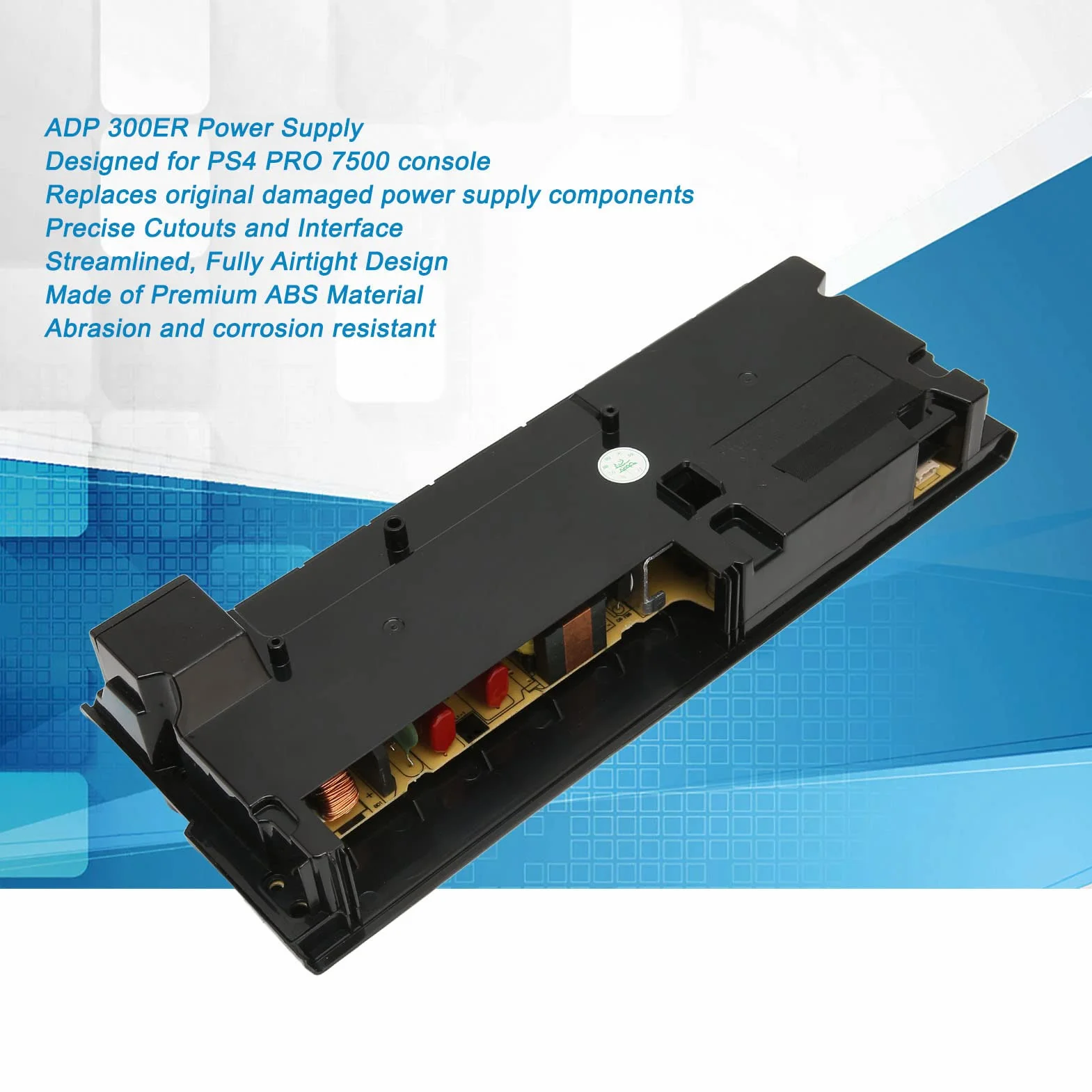 Alimentatore per Console di Gioco per PS4 PRO 7500, 100‑240V, ADP 300ER Alimentatore Unità Batteria Sostituzione Adattatore di Alimentazione per Console di Gioco