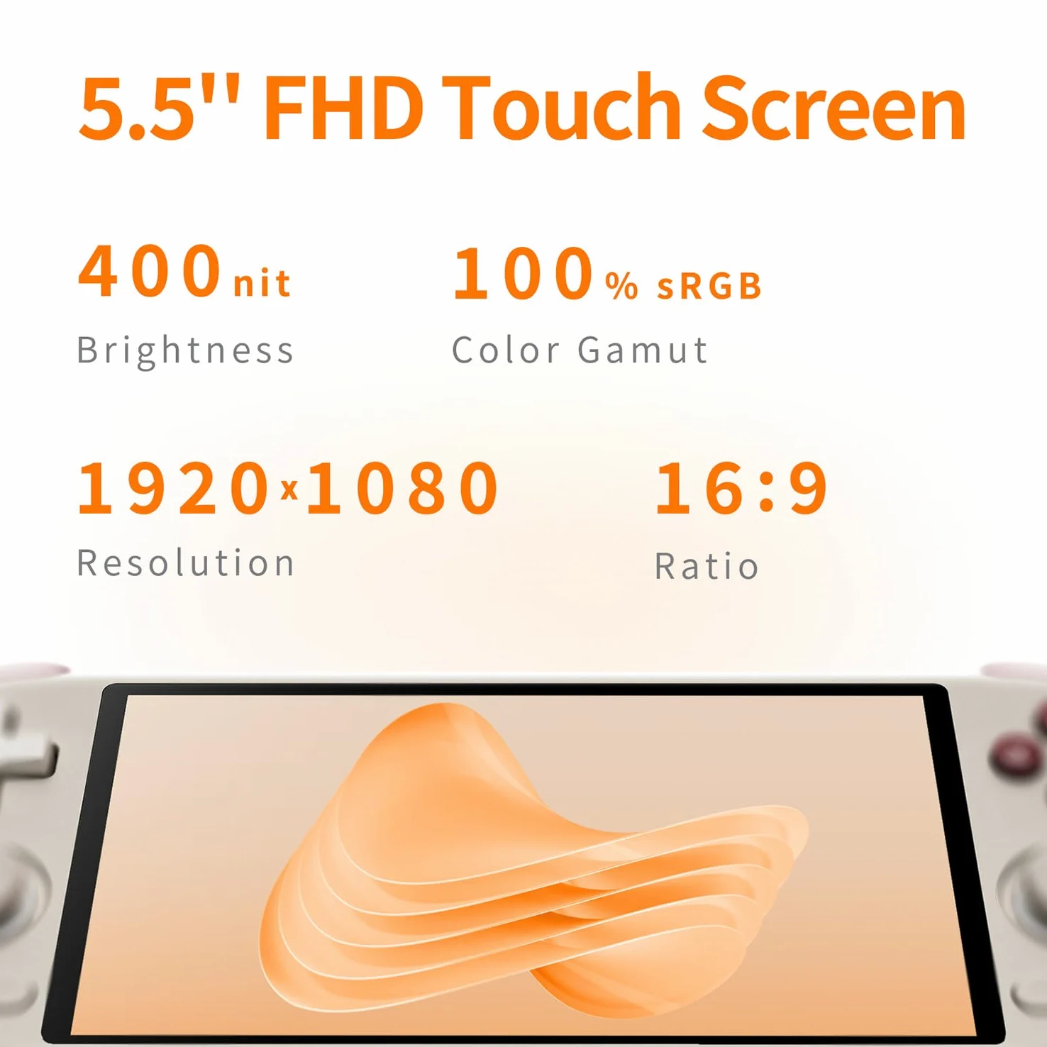 Air X Console Android, Touchscreen 5.5" IPS, Snapdragon 662, 4GB RAM 64GB eMMC, Joystick e grilletti Hall RGB, Raffreddamento attivo, Batteria 5000mAh [RETRO]
