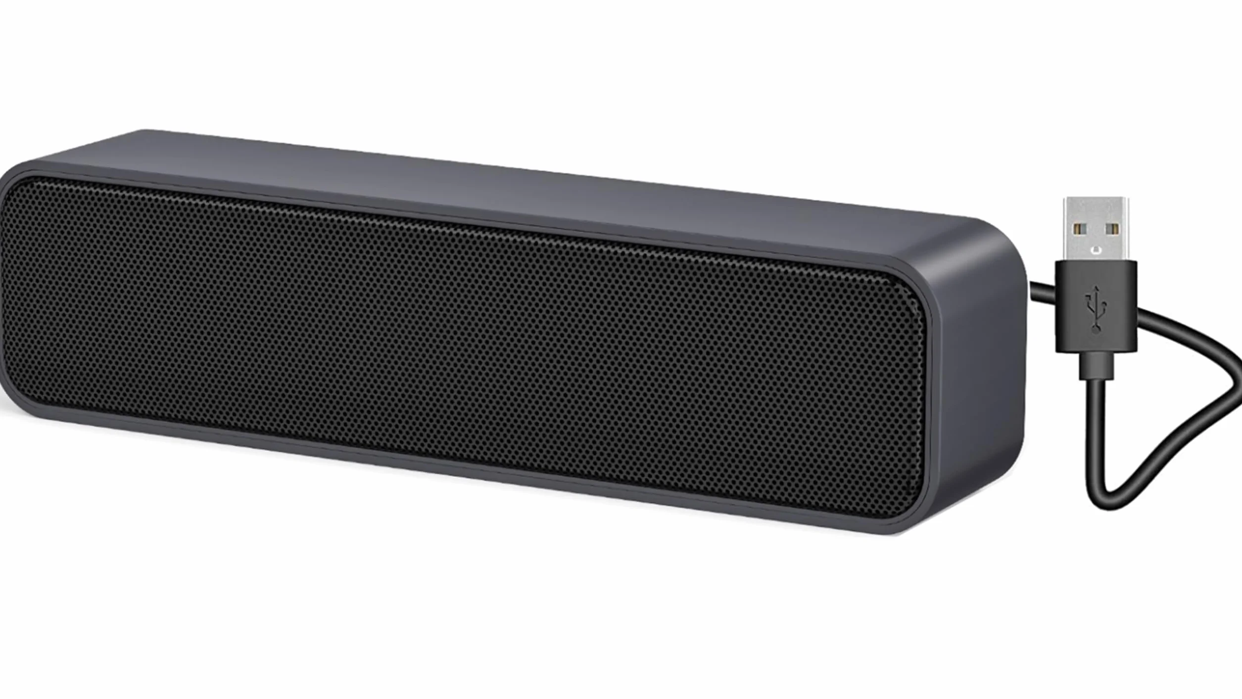 Mini Altoparlante per PC, Casse Computer con Alimentazione USB, PC Stereo Sound Portatile Soundbar per Tablet Desktop Laptop e Banco Cassa