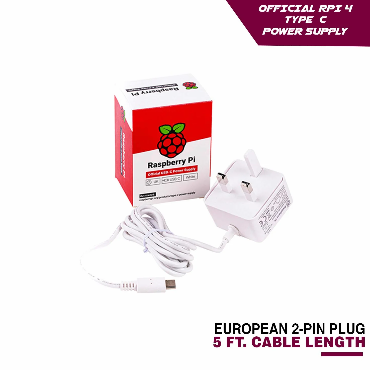 sb components Raspberry Pi 4 Starter Kit (Raspberry Pi 4 Modello B 2GB, Nero Protezione Accesso a tutte le porte, Alimentatore, Cavo Micro HDMI e Scheda MicroSD da 64 GB)