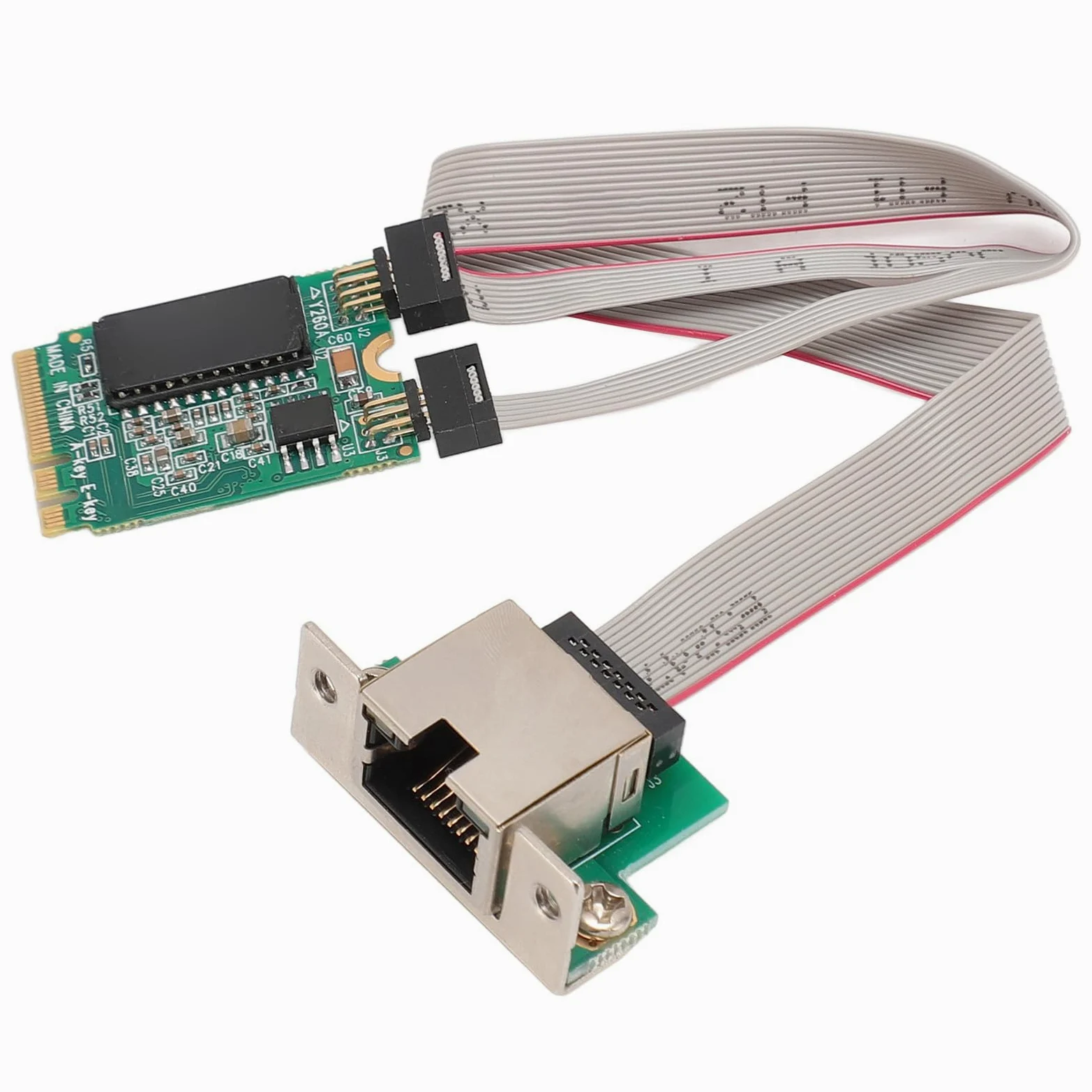 CHICIRIS I210AT Chip M.2 A+E Scheda di Rete, Porta Gigabit Ethernet RJ45 per PC Industriali Sistemi Incorporati I Dispositivi Multimediali Digitali per Computer a Bordo Singolo, Integrazione