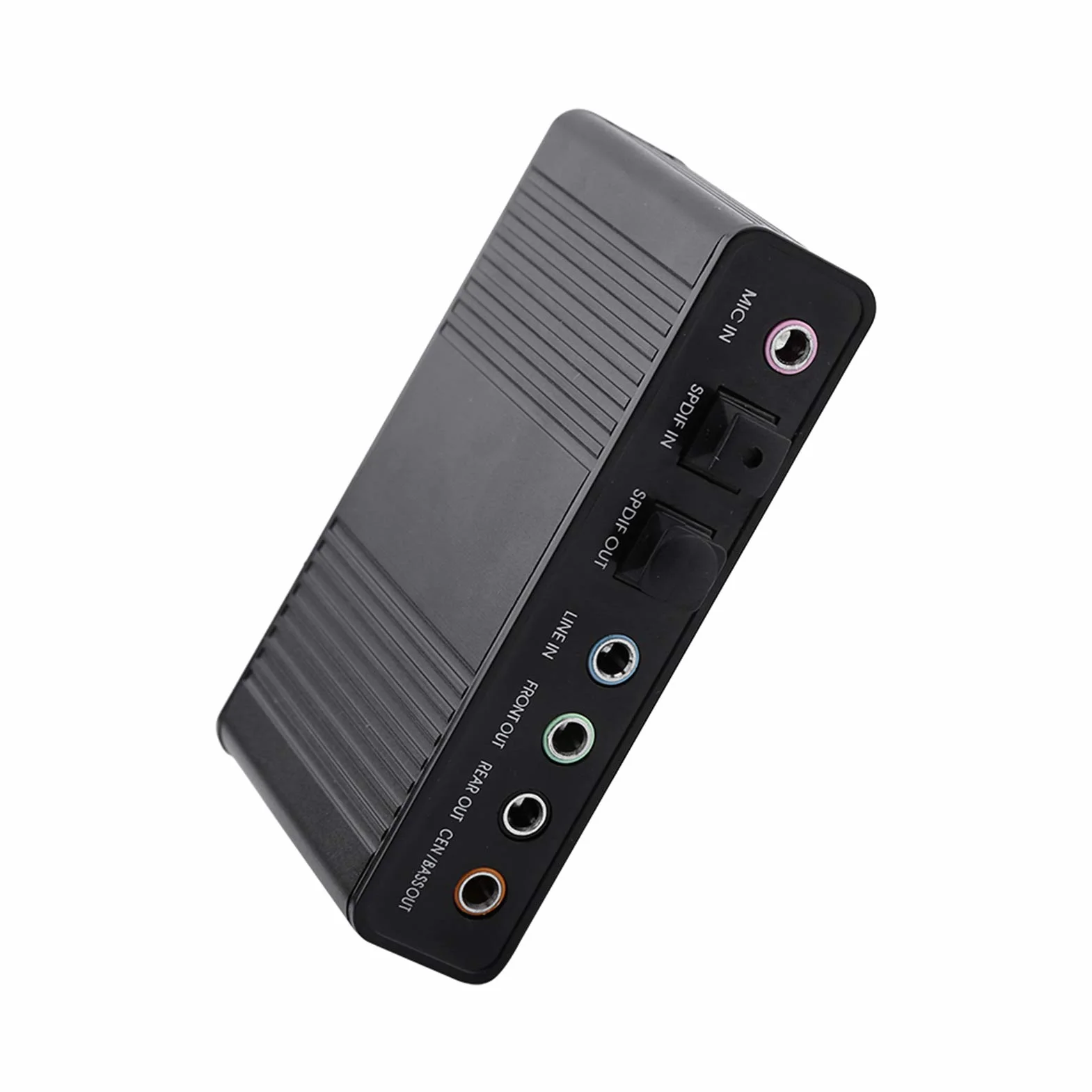 Scheda a 6 USB SPDIF Ottica Digitale Esterna o Adattatore di Uscita per Schede Esterne per PC o Video e Periferiche TV, Video e Casa o