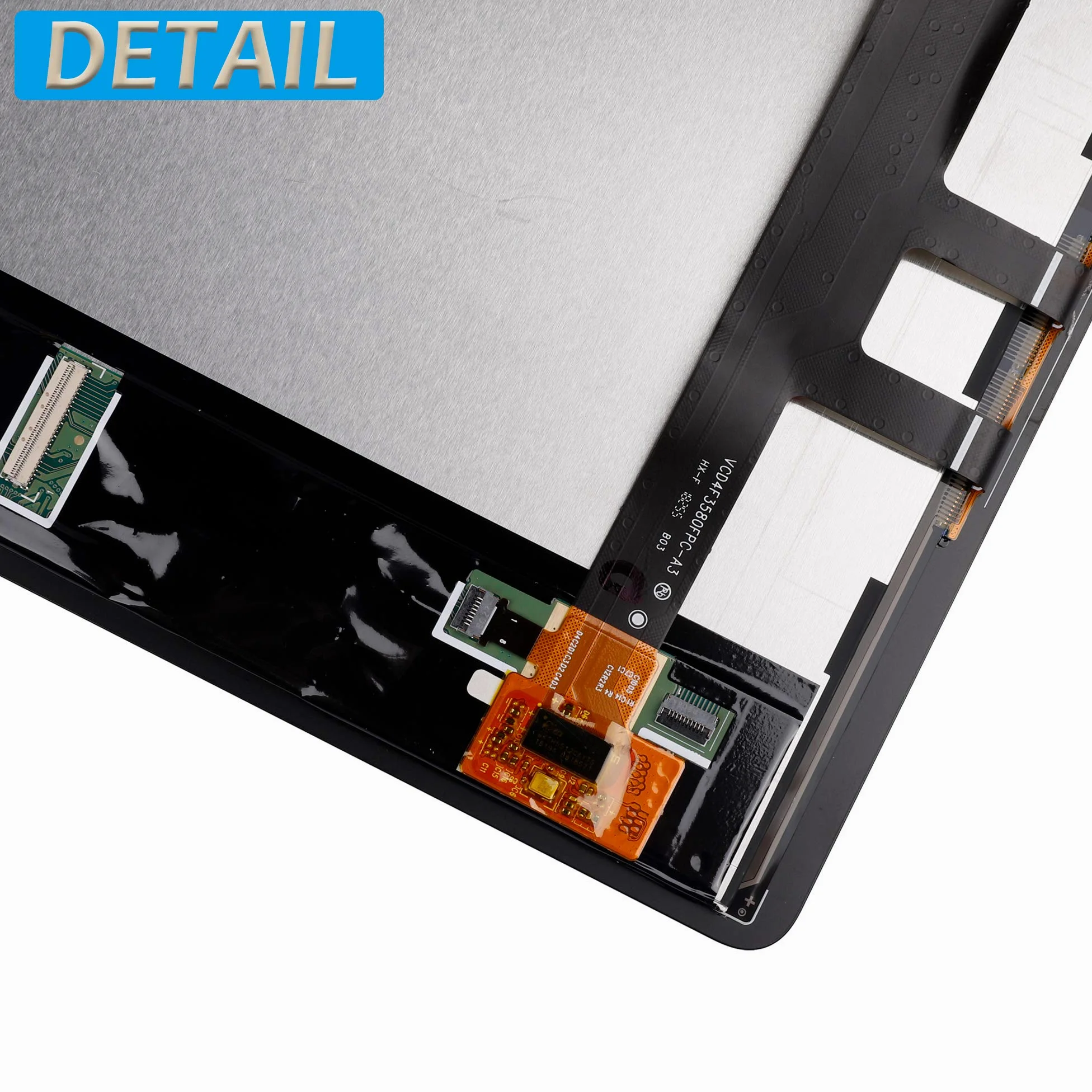 Display LCD compatibile con Huawei MediaPad M5 Lite 10.1" BAH2-L09 BAH2-W09 LCD Touch Screen Assembly con strumenti (nero)