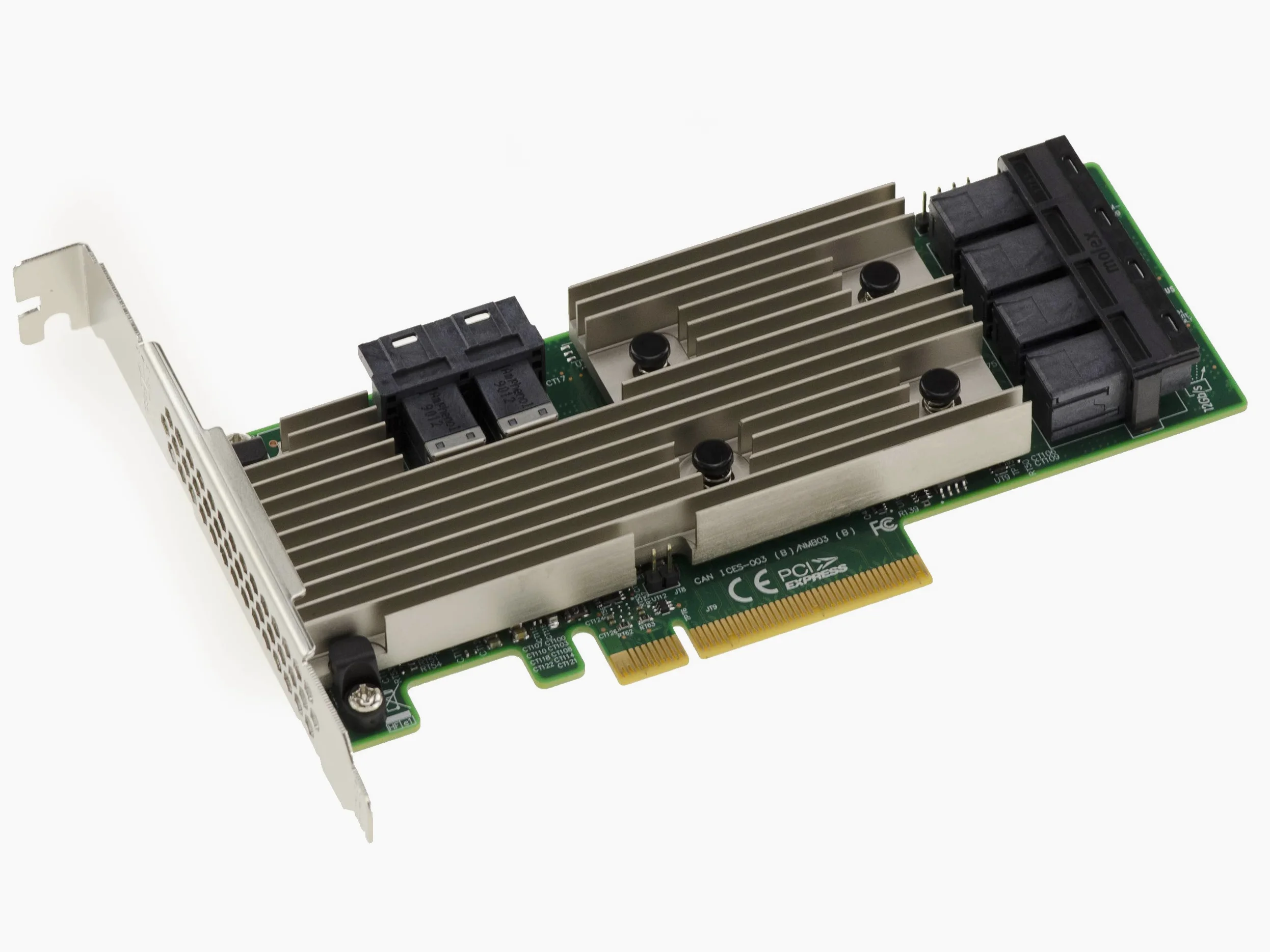KALEA-INFORMATIQUE Scheda controller PCIe 3.0 SAS 12GB con 24 porte interne. Modello OEM 9305-24i