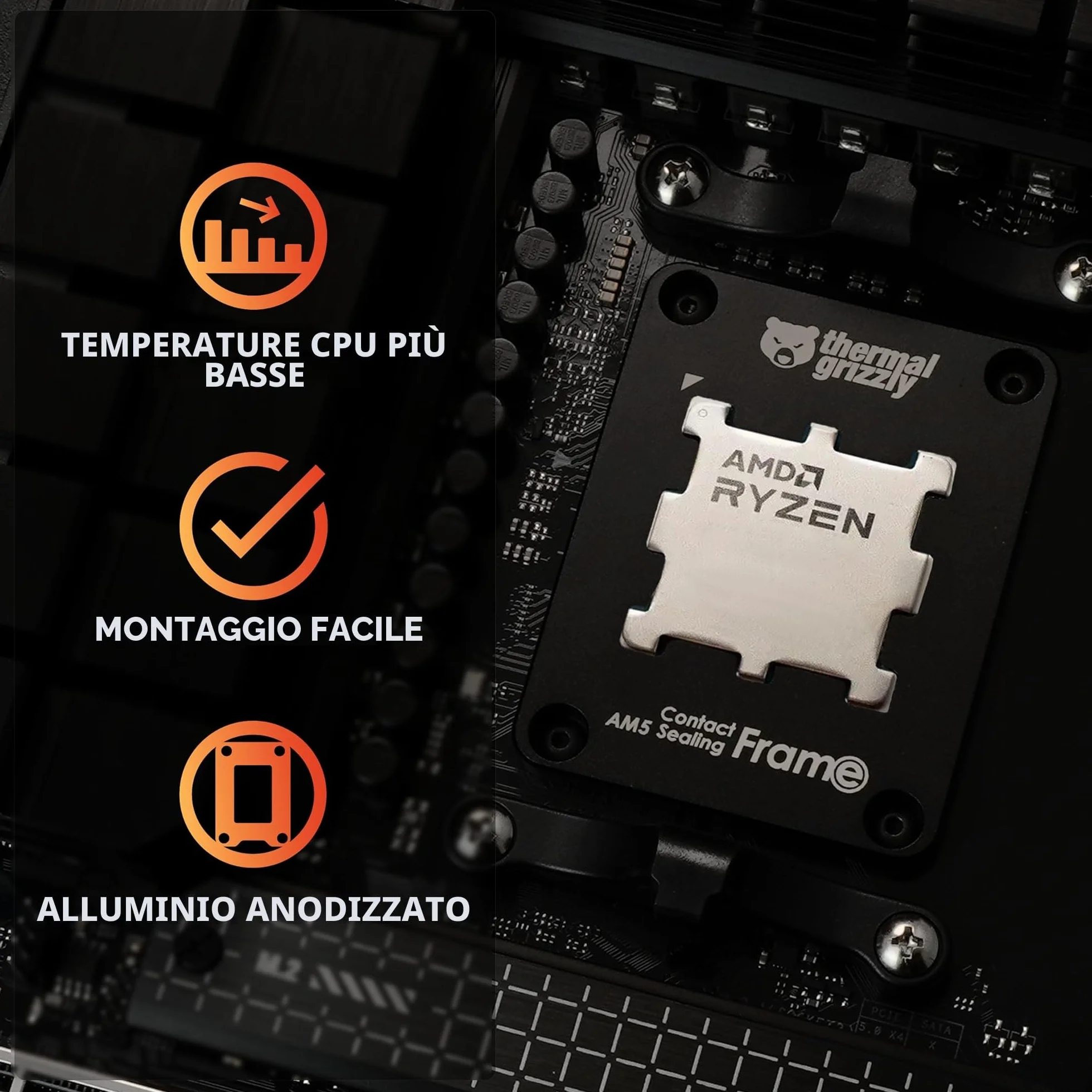 Thermal Grizzly AM5 Contact & Sealing Frame