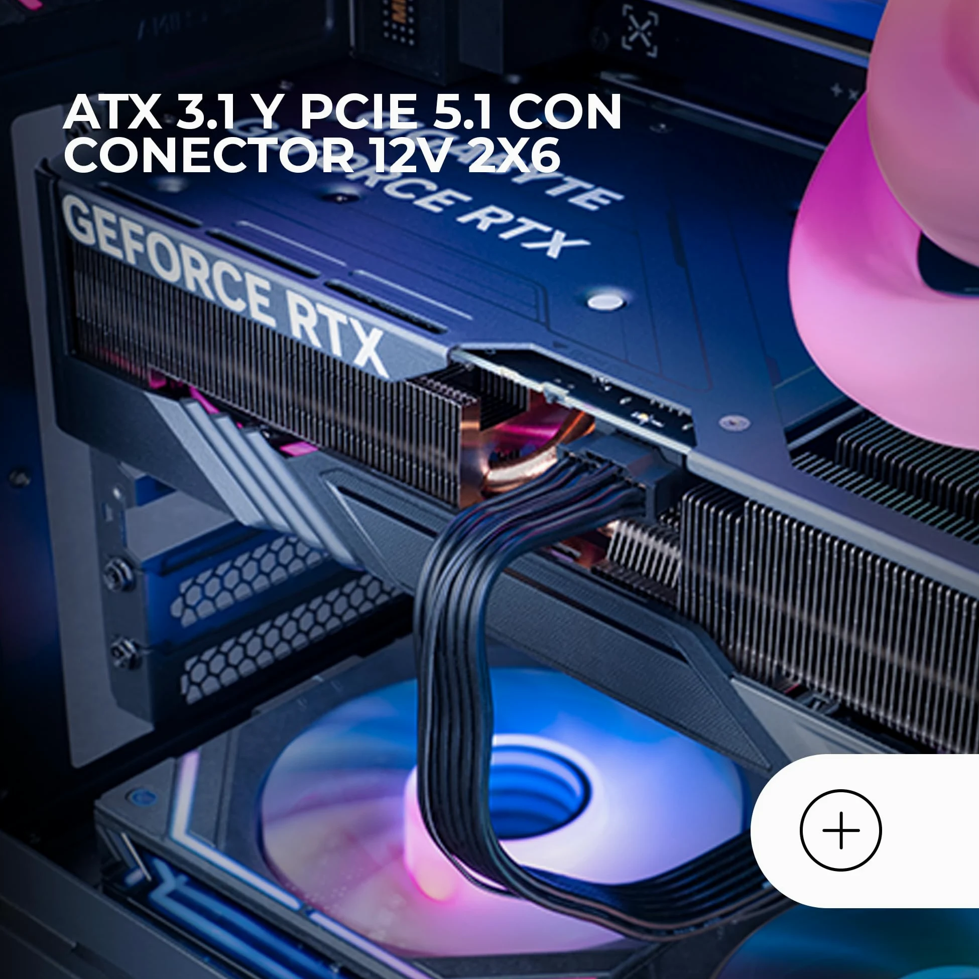 MARS GAMING MPB1000PSI, Alimentatore Full Modulabile ATX 1000W, 10 Anni di Garanzia, 80Plus Gold 90%, Ventola SI 140mm, Tecnologie AI2-RPM, DC-DC e SMD, ATX 3.1 e PCIe 5.1, Connettore 12V 2x6, Bianco