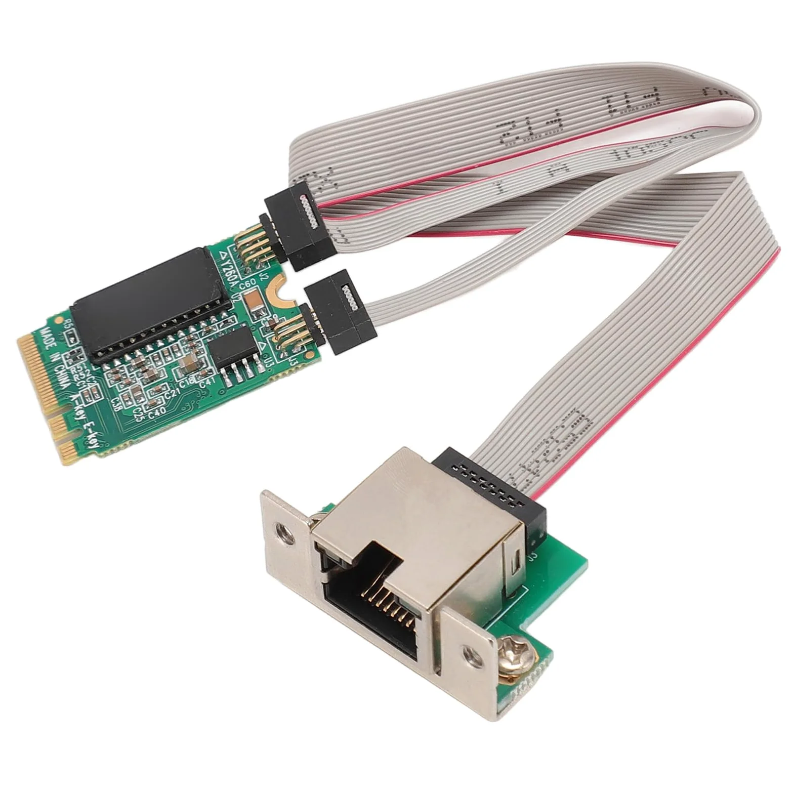 CHICIRIS I210AT Chip M.2 A+E Scheda di Rete, Porta Gigabit Ethernet RJ45 per PC Industriali Sistemi Incorporati I Dispositivi Multimediali Digitali per Computer a Bordo Singolo, Integrazione