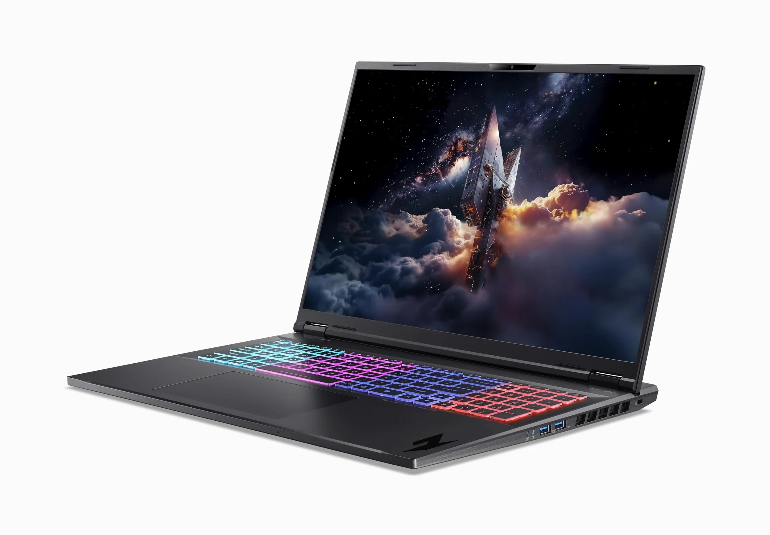 Acer Nitro 18 AI (AN18-61-R31H) Gaming Laptop 18" WUXGA IPS 165Hz Display, AMD Ryzen Al 7 350, 16GB RAM, 1TB GB SSD, NVIDIA GeForce RTX 5050, Windows 11, Tastiera QWERTZ, Nero