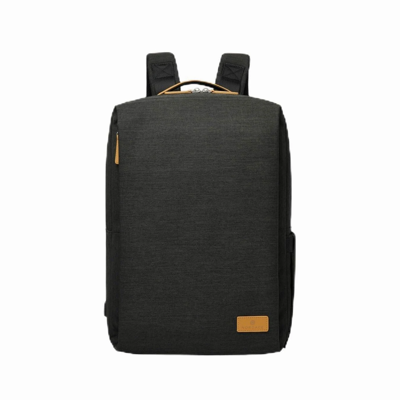 Nordace Siena Pro 15 - Zaino intelligente con ricarica USB, zaino per laptop da 16", zaino quotidiano da 20 l, per viaggi, tutti i giorni o lavoro, Nero-marrone., Normal, Zaini Daypack