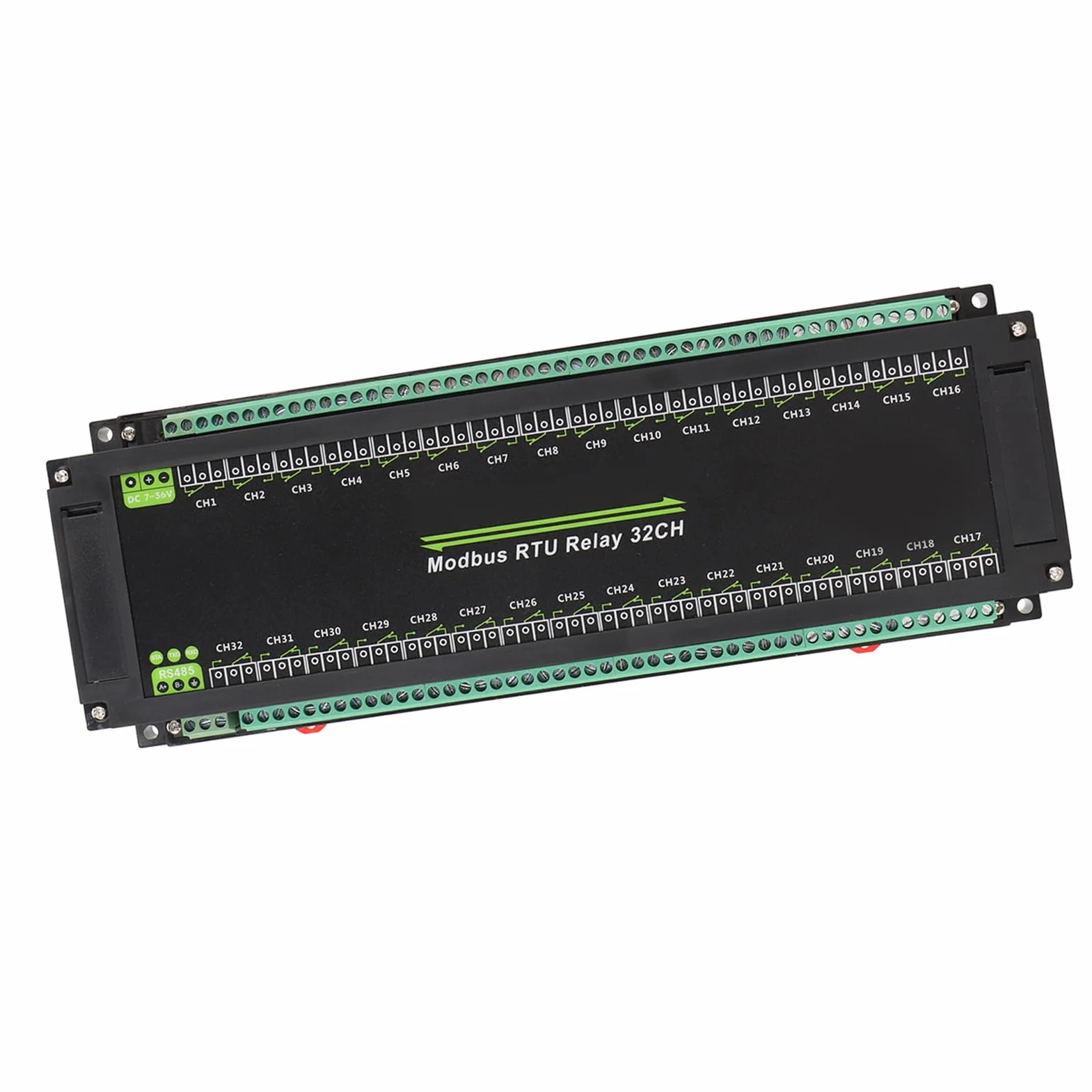 Modulo relè Chip Driver relè Custodia per Montaggio su Guida del Modulo RTU a 32