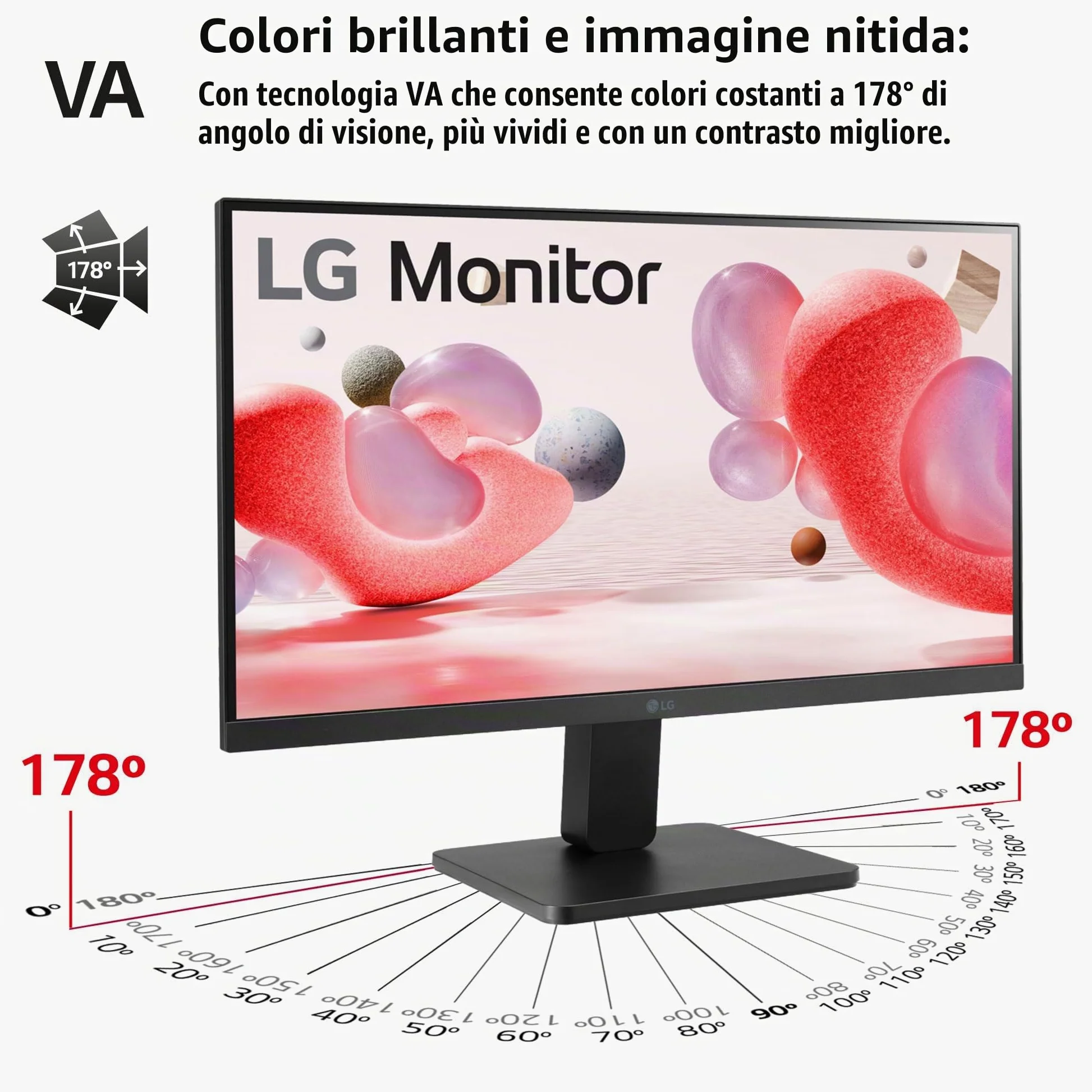 Lg 22mr410-b 21.4´´ Full Hd Ips Led 75hz Monitor One Size