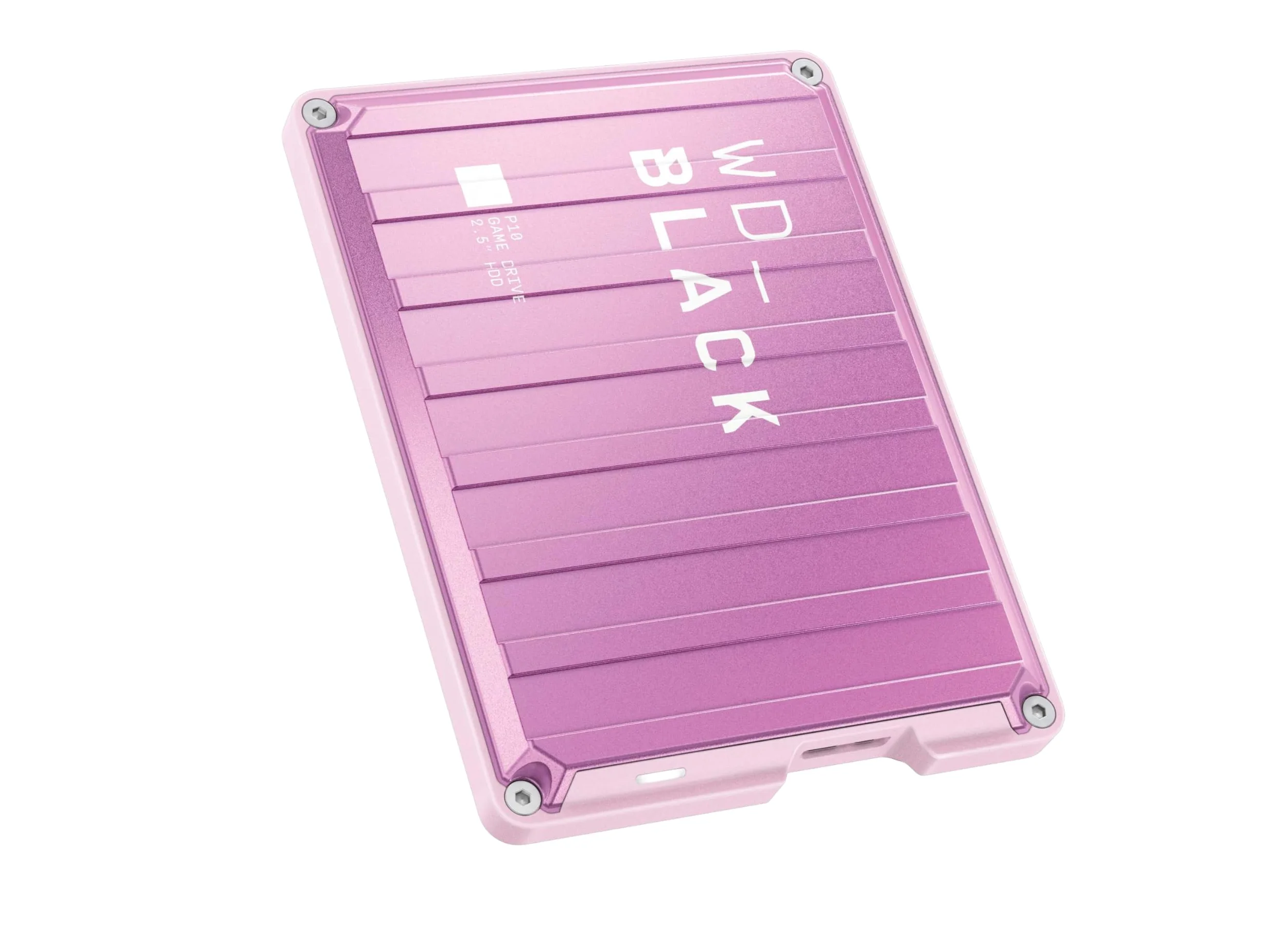 WD_BLACK P10 4TB Hard Disk Esterno Portatile, Game Drive, Compatibile con Playstation, Xbox, PC e Mac, Salva fino a 150 giochi, Un abbonamento di un mese a Discord NITRO, PINK