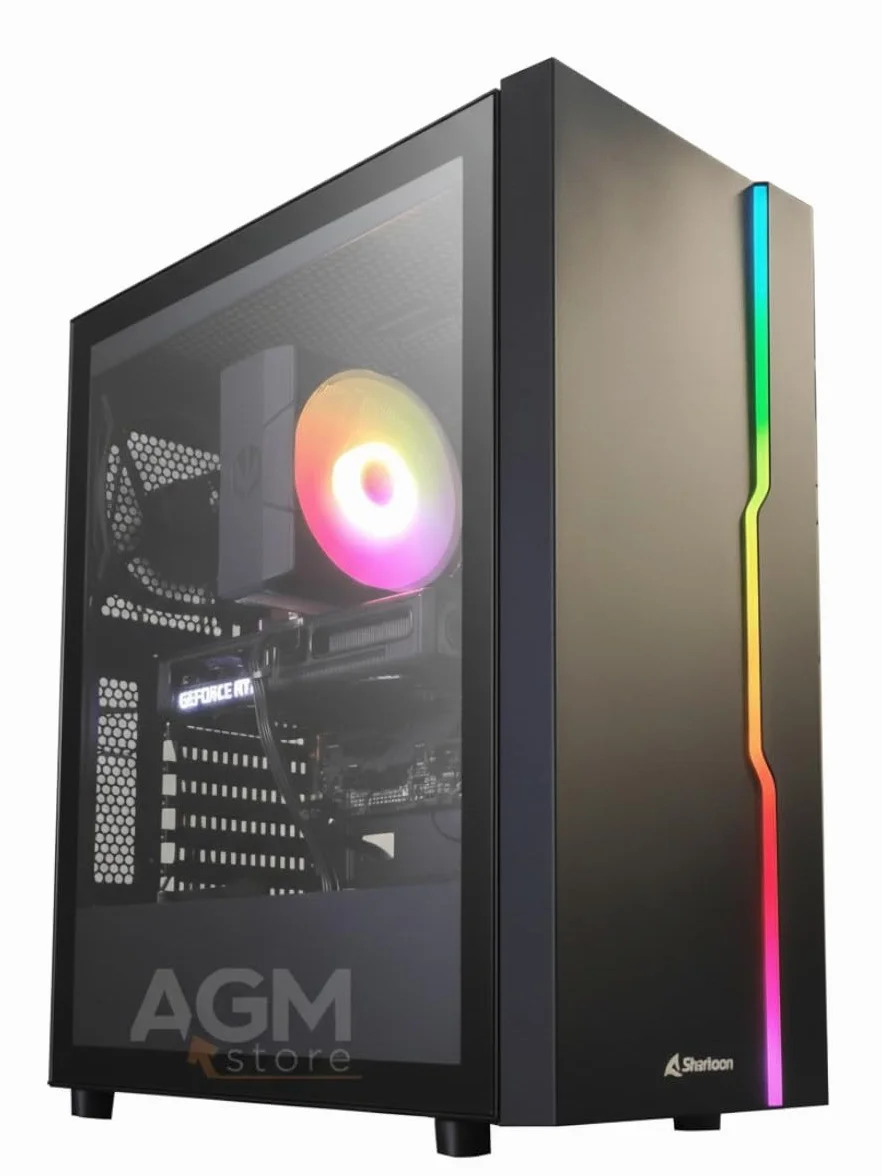 Pc Gaming i5-12400F RTX 3050 6GB RAM 16GB 3200MHz NVMe SSD 1TB Windows 11 Desktop RGB