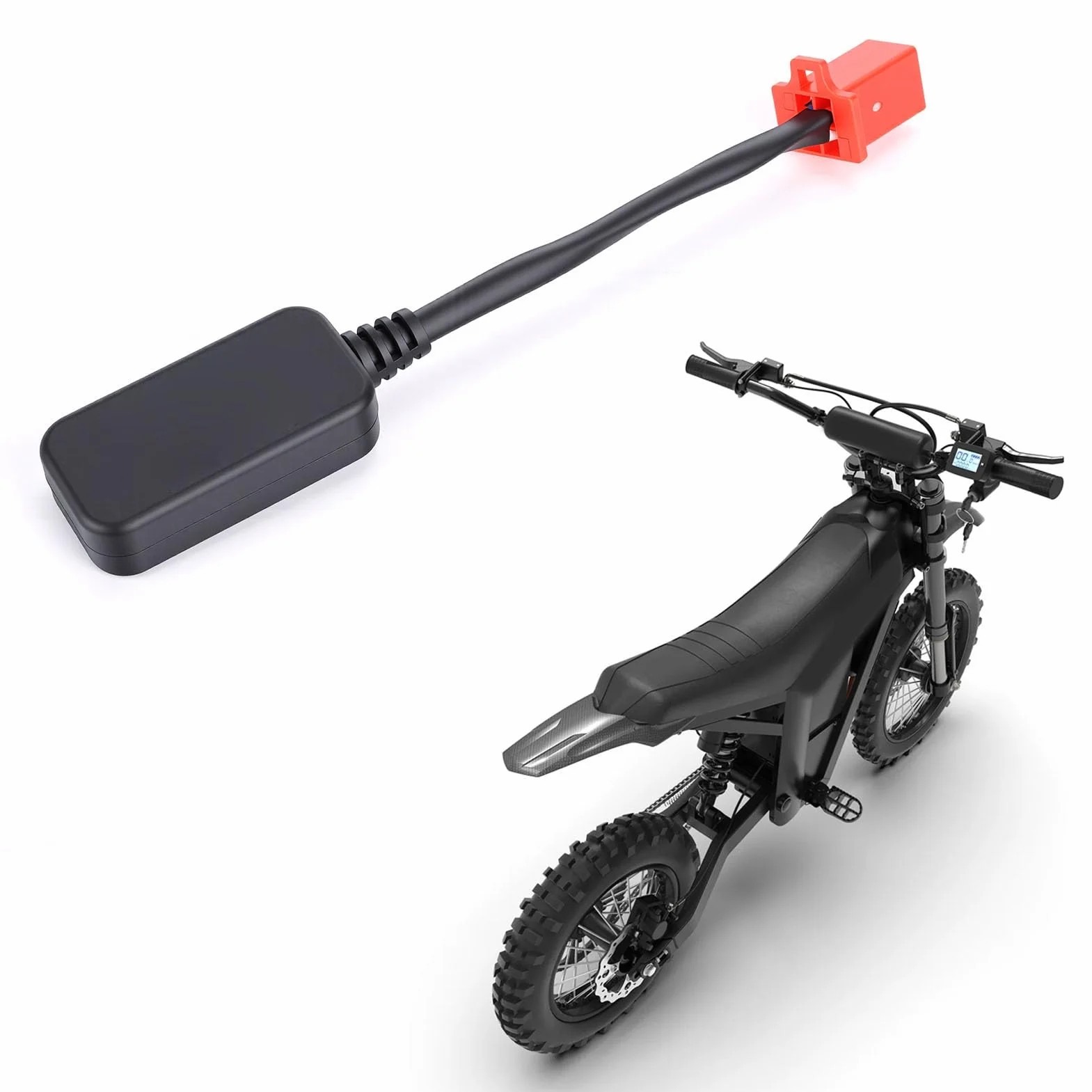 Dongle Bluetooth Sostitutivo per Controller Far-Driver, Adattatore di Rete Programmabile per Bici Elettrica, Robusta Struttura in ABS, Adatto Ai Controller per Bici Elettriche Tuttio
