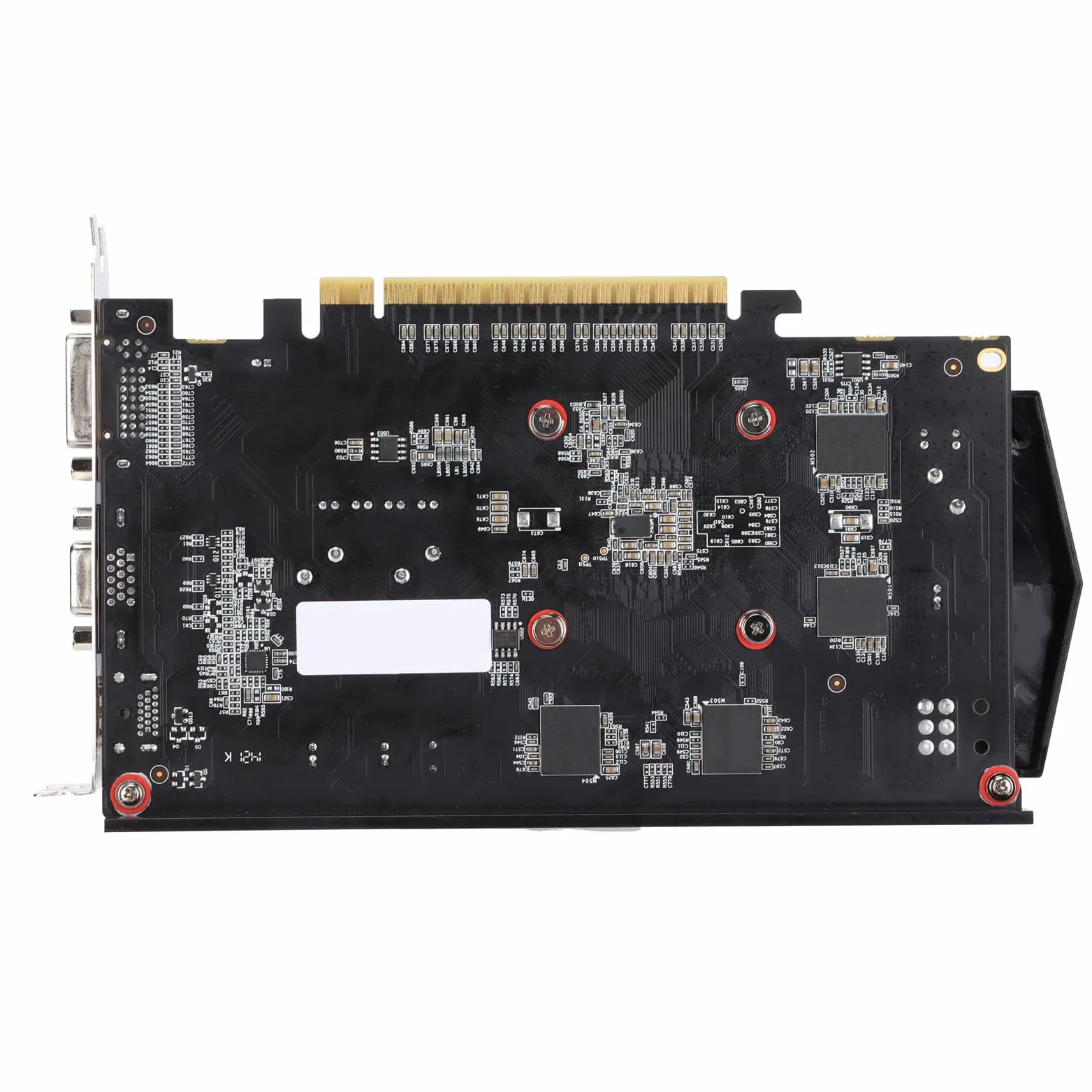 VBESTLIFE Scheda Grafica 1050TI da 4 GB, GPU DDR5 128 Bit, Scheda Video da Gioco PCIE 2.0 da 1350 MHz, Scheda Grafica per Computer Desktop con Porte HDMI, DVI, VGA
