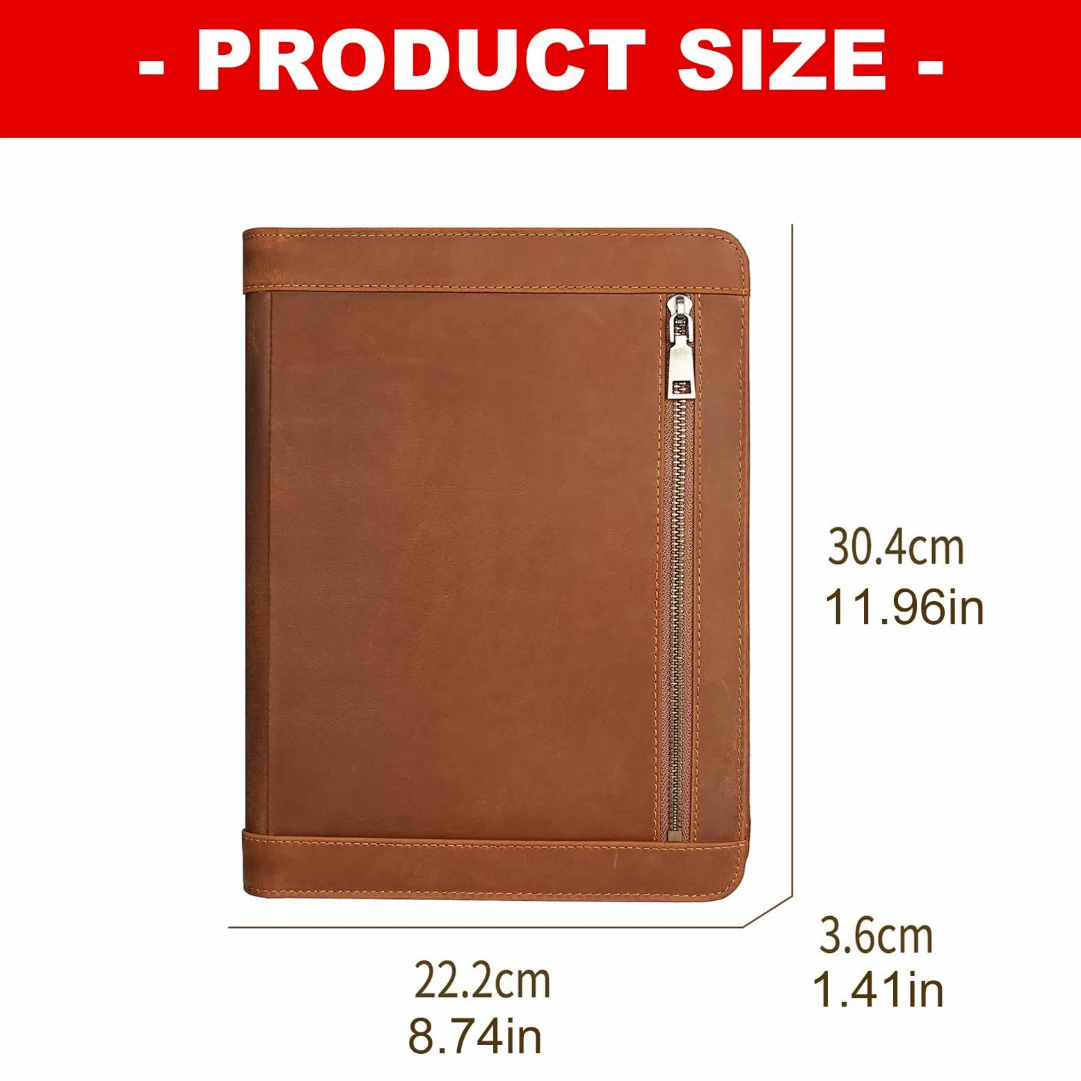 Custodia organizer per tablet da 10 pollici con chiusura a zip e tasca frontale, borsa da trasporto portatile per viaggi e riunioni Organizer per tablet Custodia per lettore elettronico Porta con