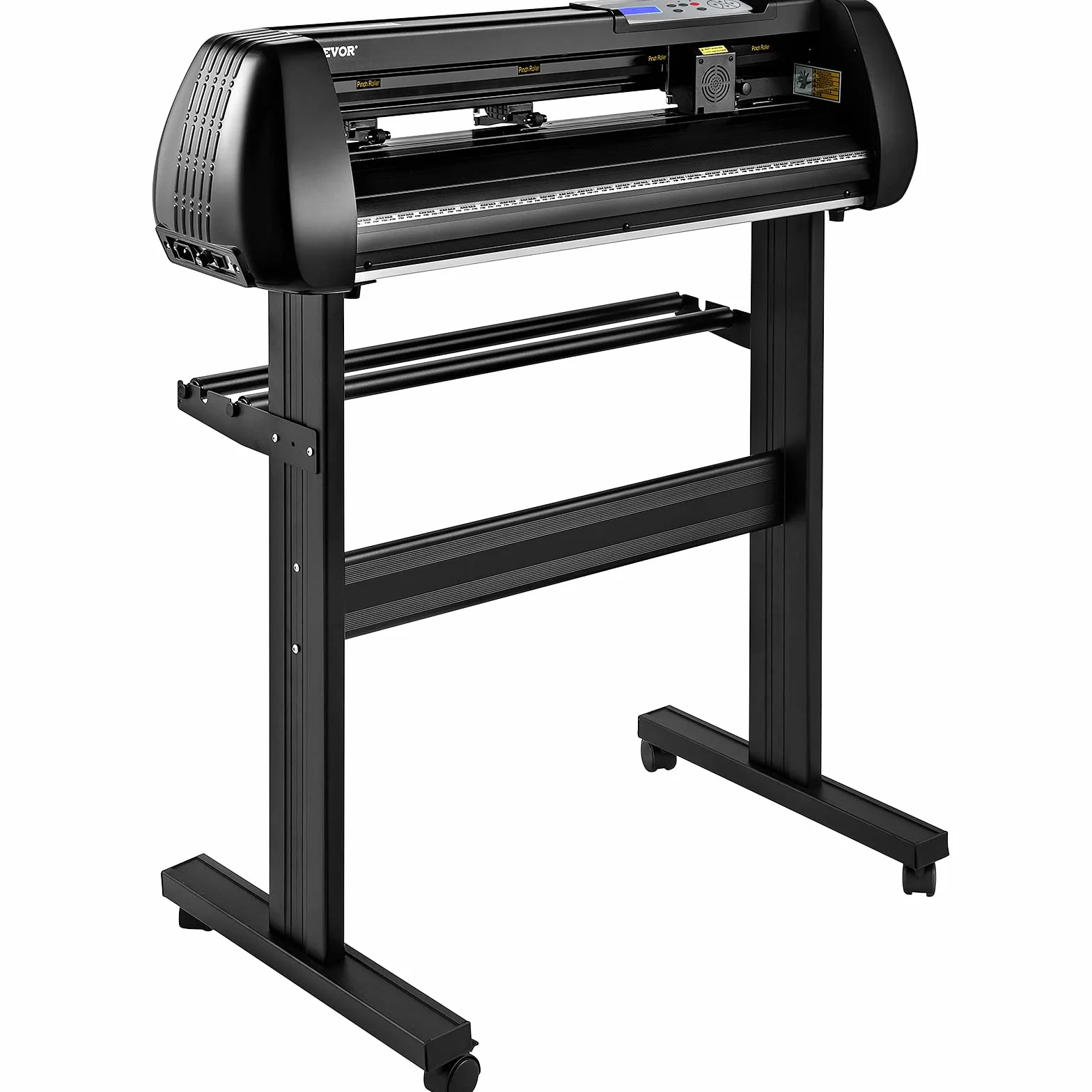 VEVOR Plotter da Taglio, 28,3 Pollici Velocità di Taglio 10-800 mm/s 16 MB Plotter per Tagliare in Vinile con Software per Pubblicizzare Incisioni, Pellicole per Lettere a Trasferimento Termico, ecc.
