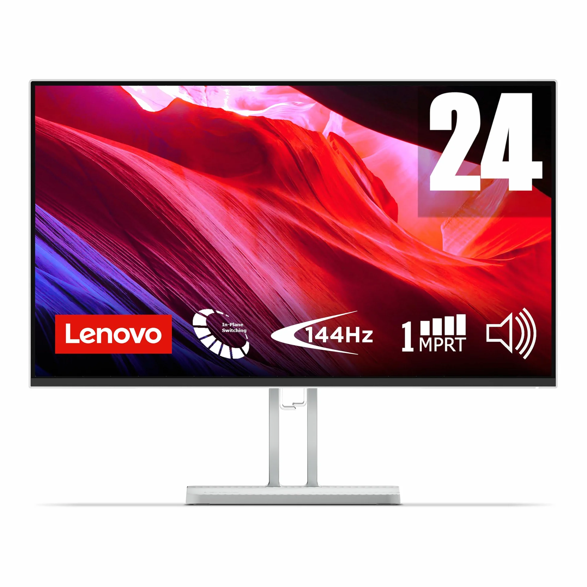 Lenovo L24-45 Monitor IPS 24" Full HD 144Hz 1ms HDMI VGA AMD FreeSync VESA 100x100mm
