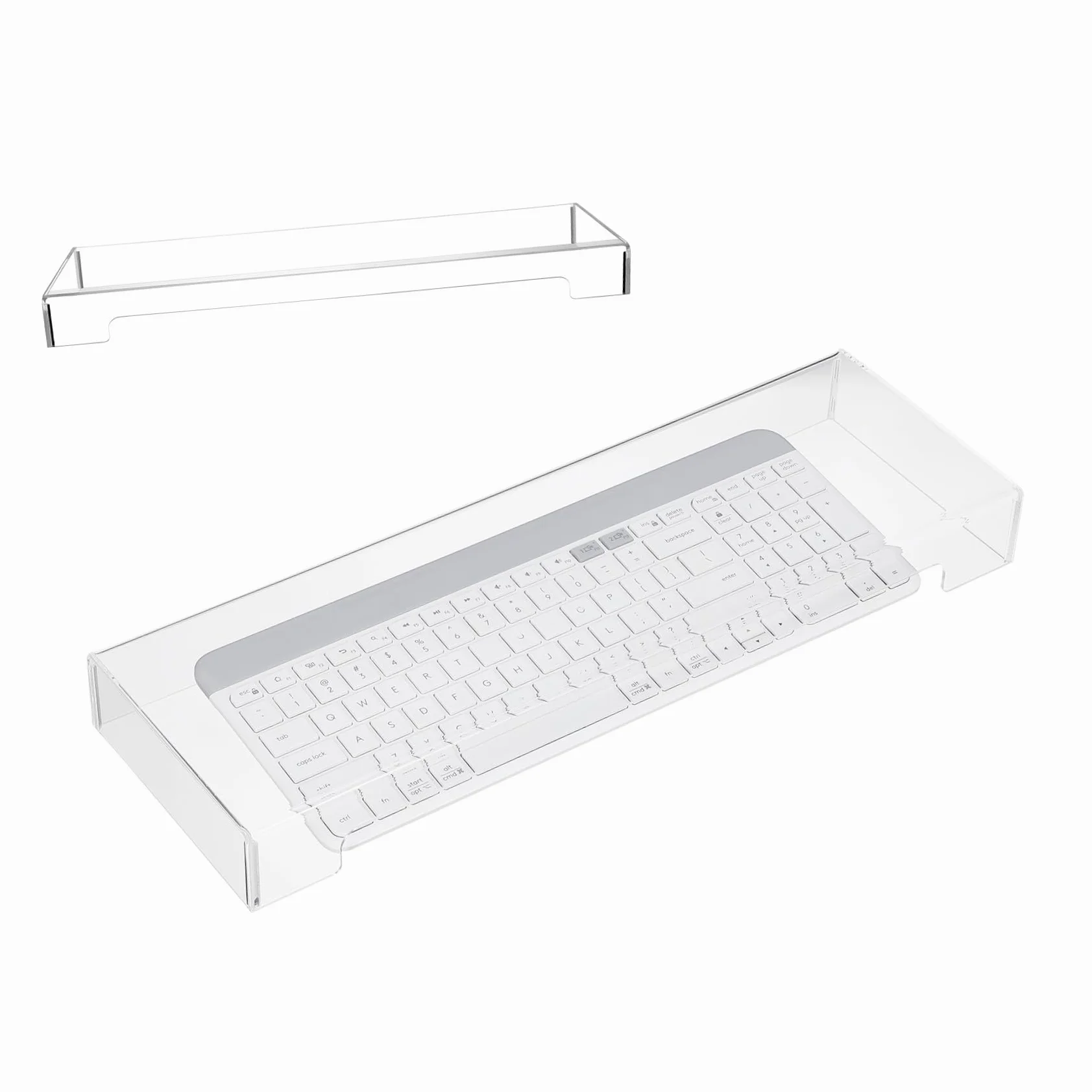 UKCOCO 4pezzi Copertura Acrilico Per Tastiera Protezione Antipolvere Facile Design Per Tastiere Scrivania