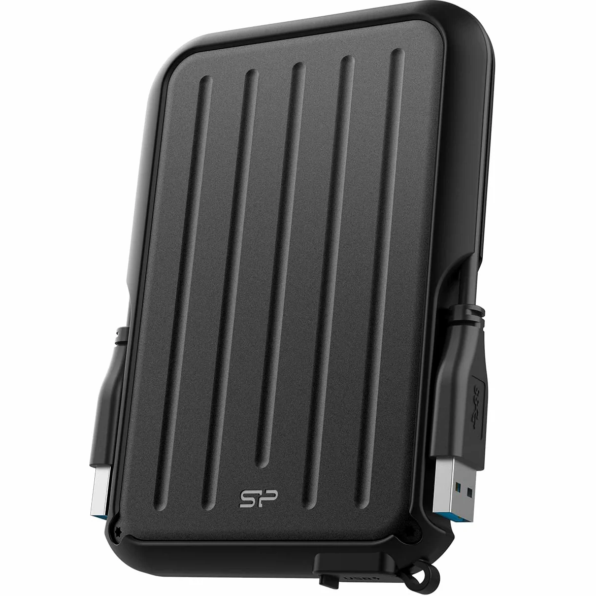Silicon Power - Disco rigido esterno A66, compatibile con PS5 PS4 Xbox One PC e Mac, colore: Nero