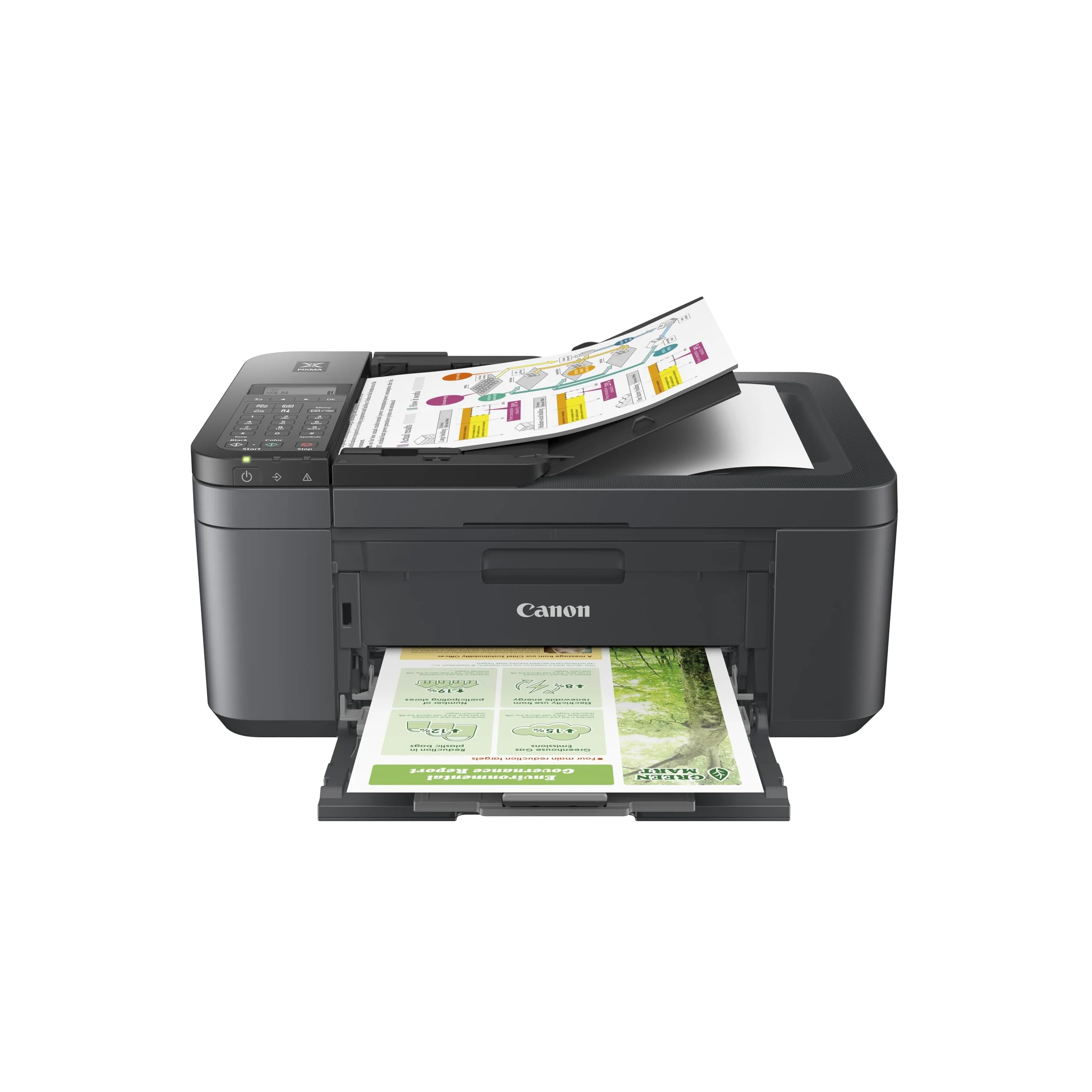 Canon PIXMA TR4755i Ad inchiostro A4 4800 x 1200 DPI Wi-Fi (PIXMA TR4755I BK 4800X1200DPI - 8.8IPM A4 PRNT/CPY/SCN/FX)
