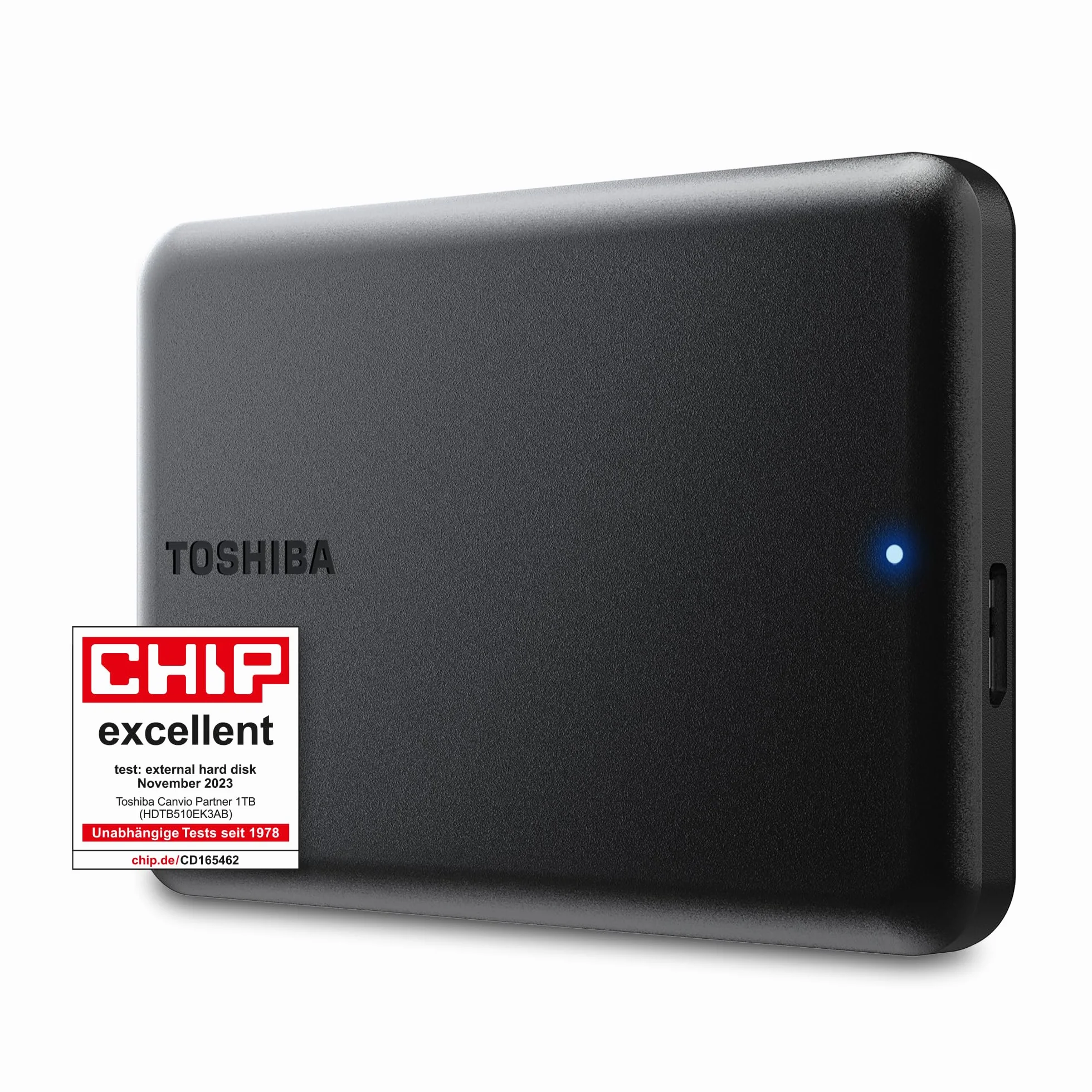 Toshiba Canvio Partner 1TB External HDD, Hard disk meccanico