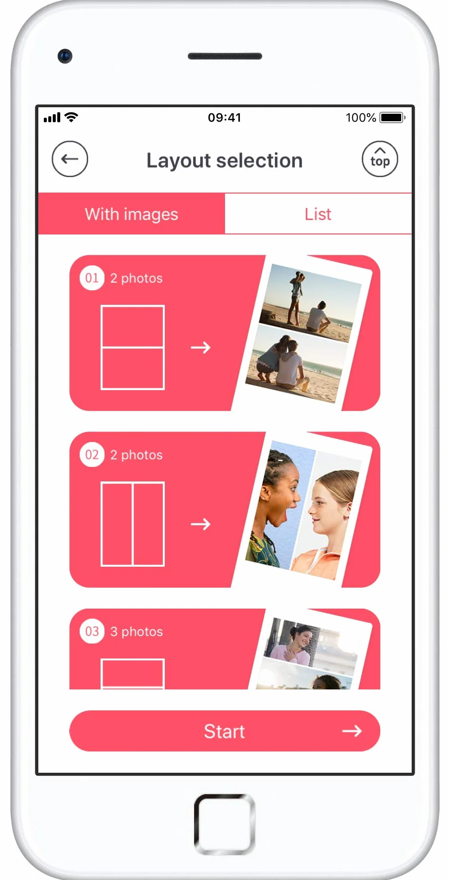 instax mini Link, Stampante Fotografica a Sviluppo Istantaneo per Smartphone, mini Link, Bianco (Ash White)