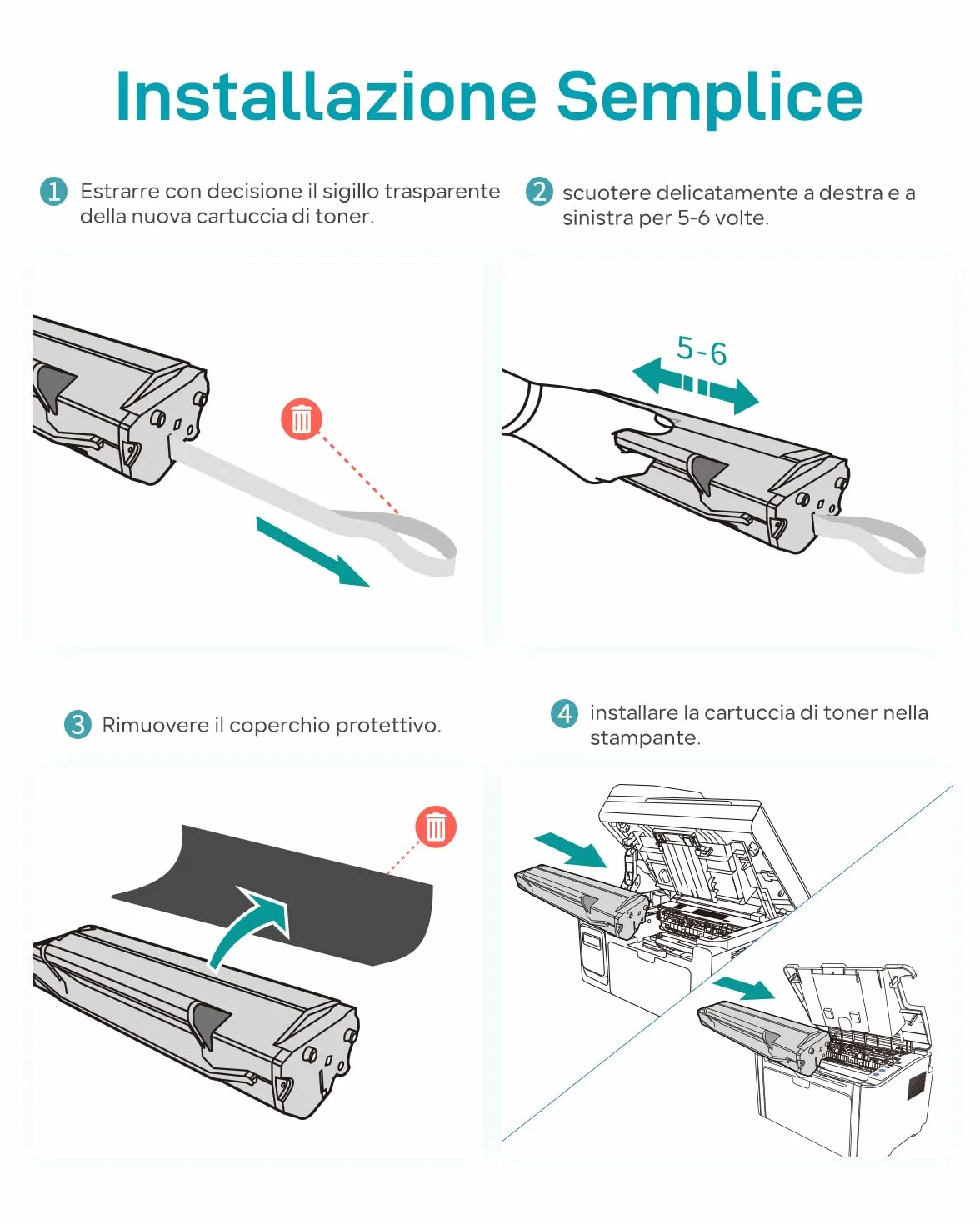 PANTUM Originale TL-A2319 Cartuccia Toner Nero Compatibile con Stampante laser BP2309W BM2309W BM2309AW BP2300W BM2300W BM2300AW ,Capacità fino a 1.000 pagine