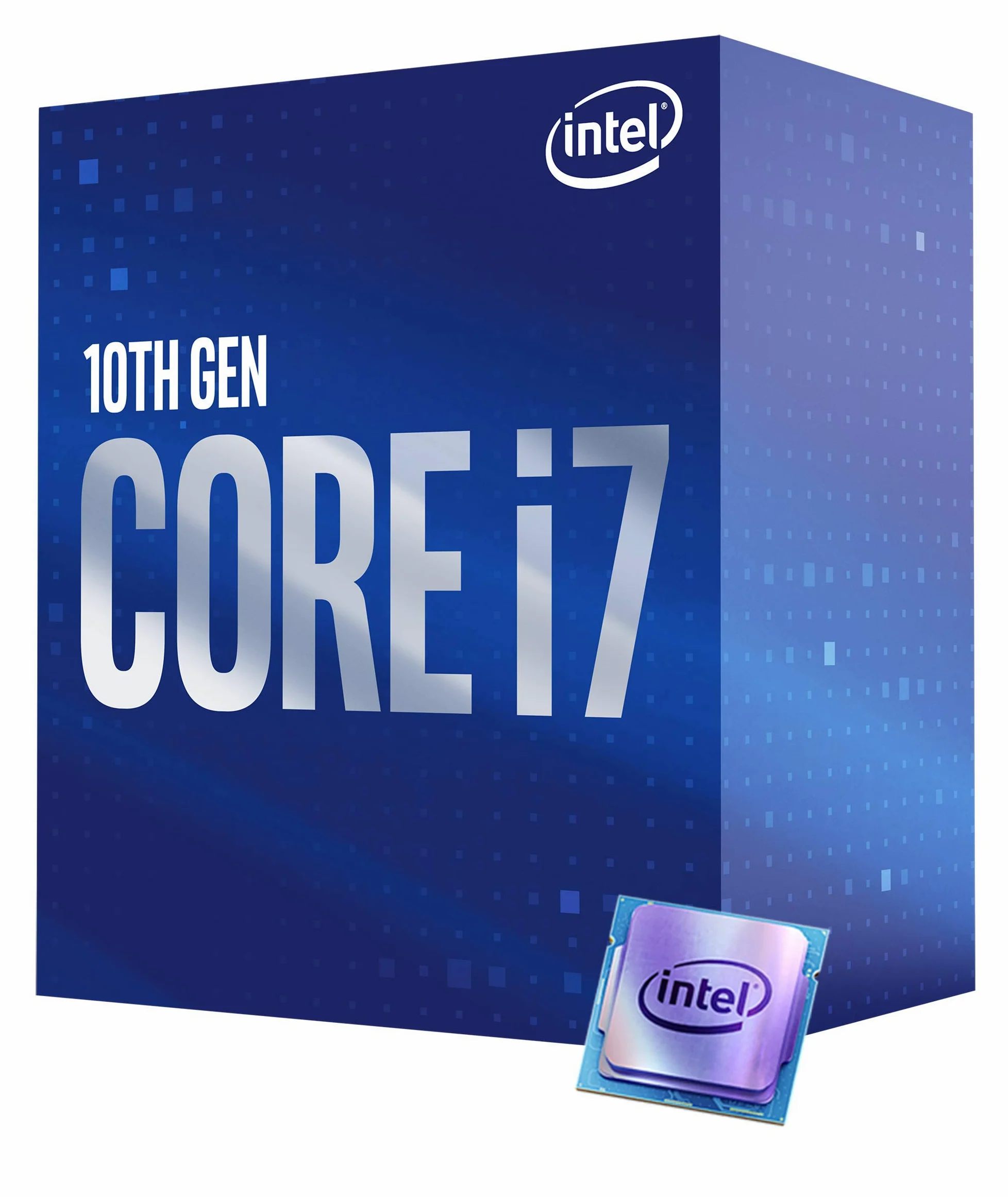Intel Core i7-10700 - Processore desktop 8 core fino a 4,8 GHz LGA 1200 (chipset Intel 400 Series) 65 W, BX8070110700 (ricondizionato)