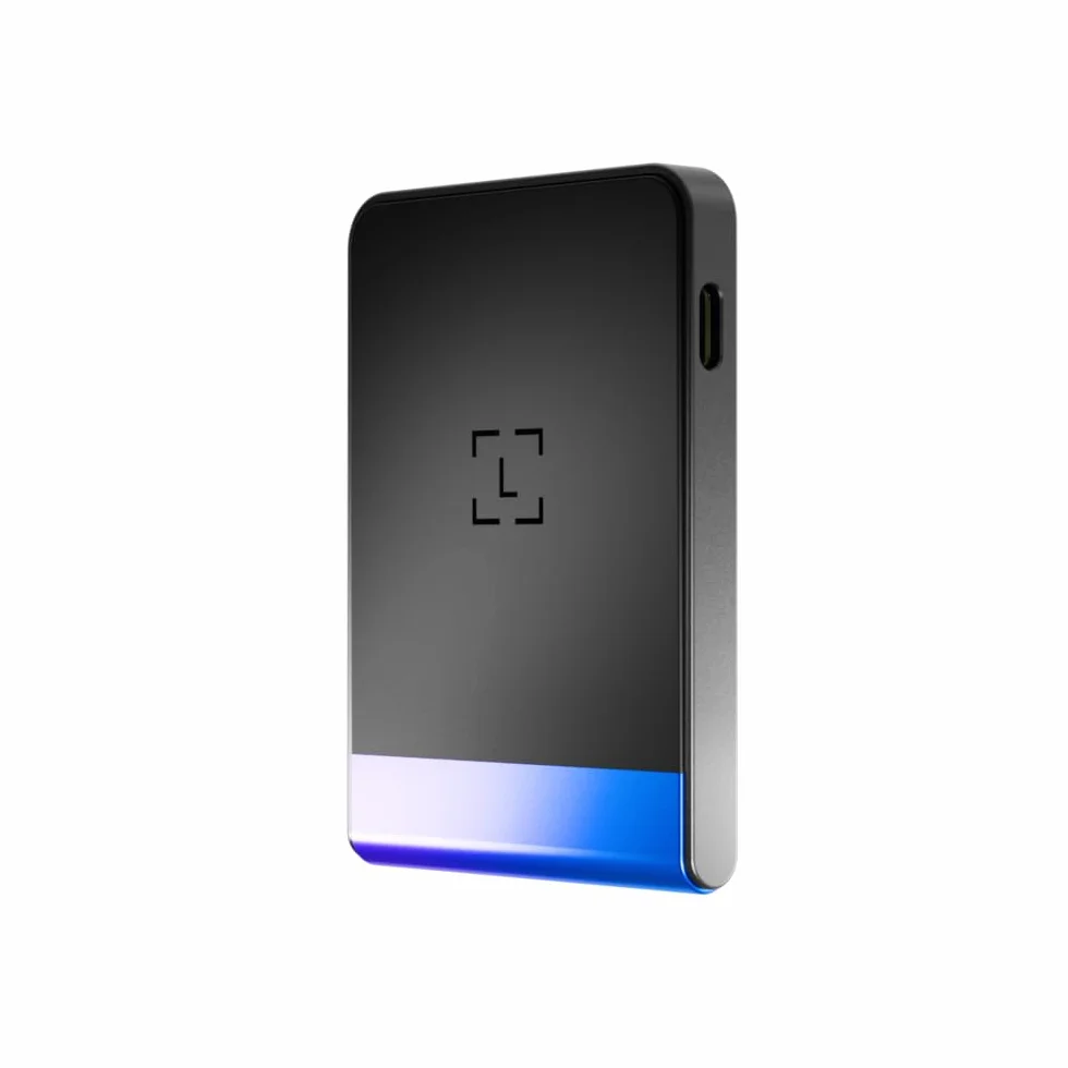 Ledger Flex - signer con touchscreen per criptovalute - gestisci in sicurezza i tuoi asset e la tua identità digitali con l'app Ledger Wallet (Blu nettuno)