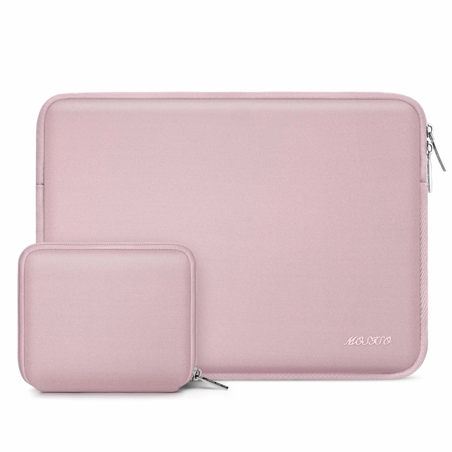 MOSISO Custodia Laptop 13 pollici Borsa PC Compatibile MacBook Air M5 M4 M3 M2 M1 2026-2018 Pro 13 M2 M1 Neoprene Baby Rosa
