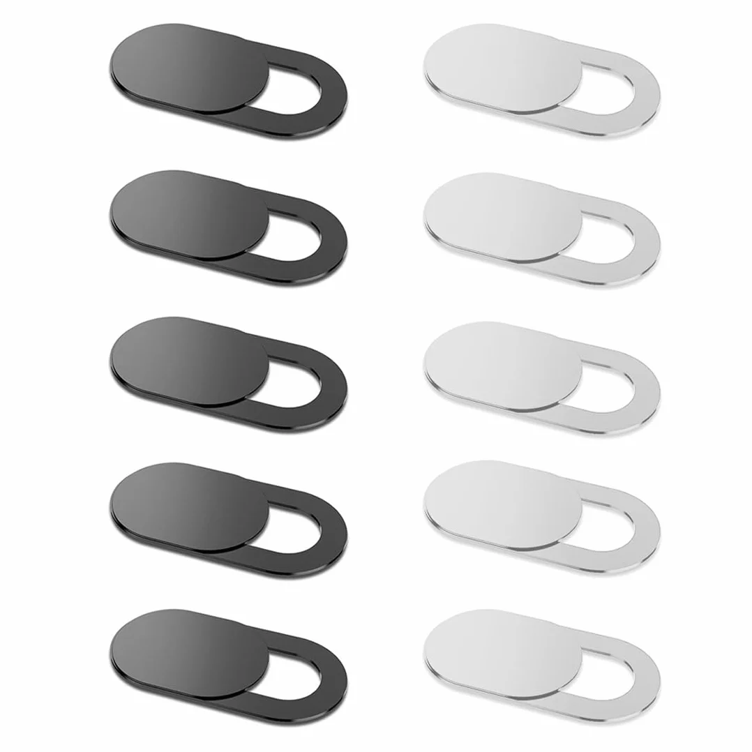 XPEX 10 Pezzi Copri Webcam, Cover Fotocamera Ultra Sottile per Laptop PC Smartphone Protezione Privacy