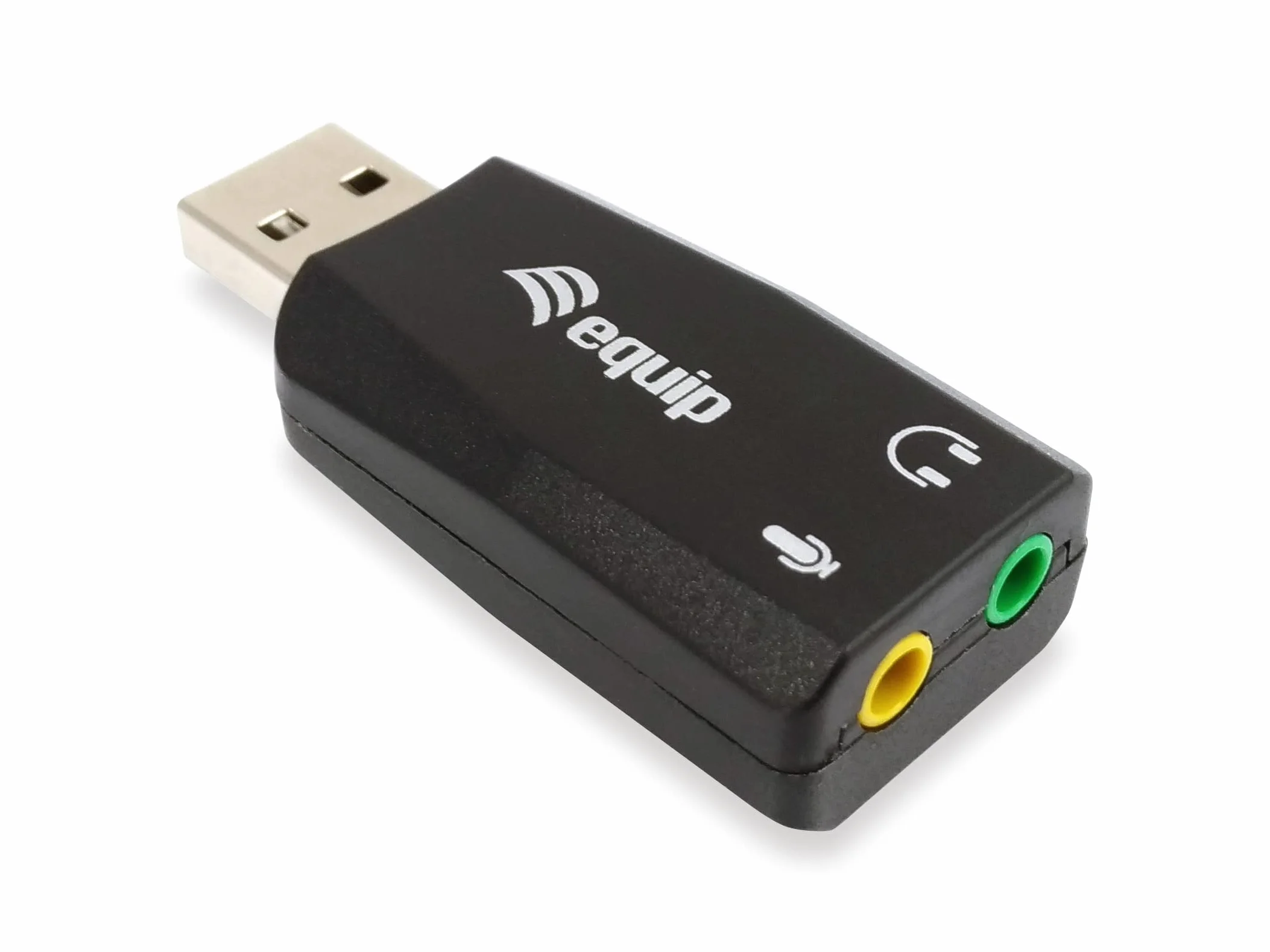 EQUIP Adattatore audio USB 2 x 3,5 mm Stereo Mic-In Line-Out Esterno