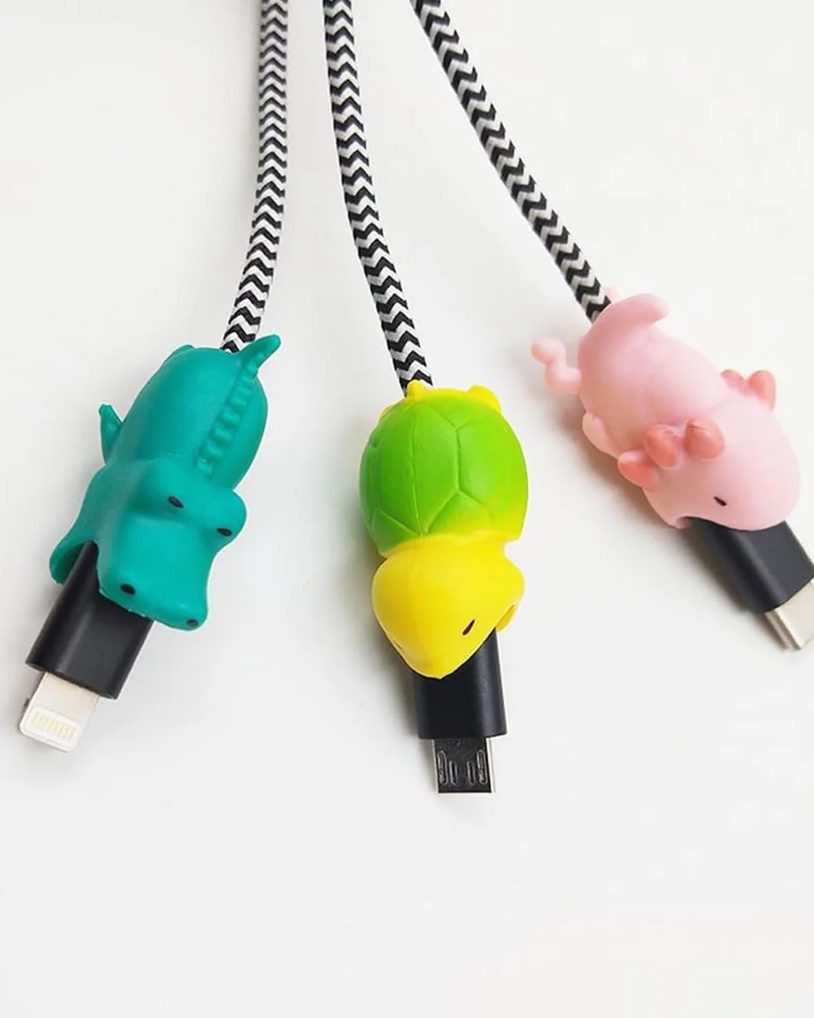 6pcs Cable Protector, Copertura Protettiva per Cavi Dati Animali, Protezione per Cavo per Morso per Cavo, Adatto per la Maggior Parte Delle Linee Dati per Telefono Cellulare