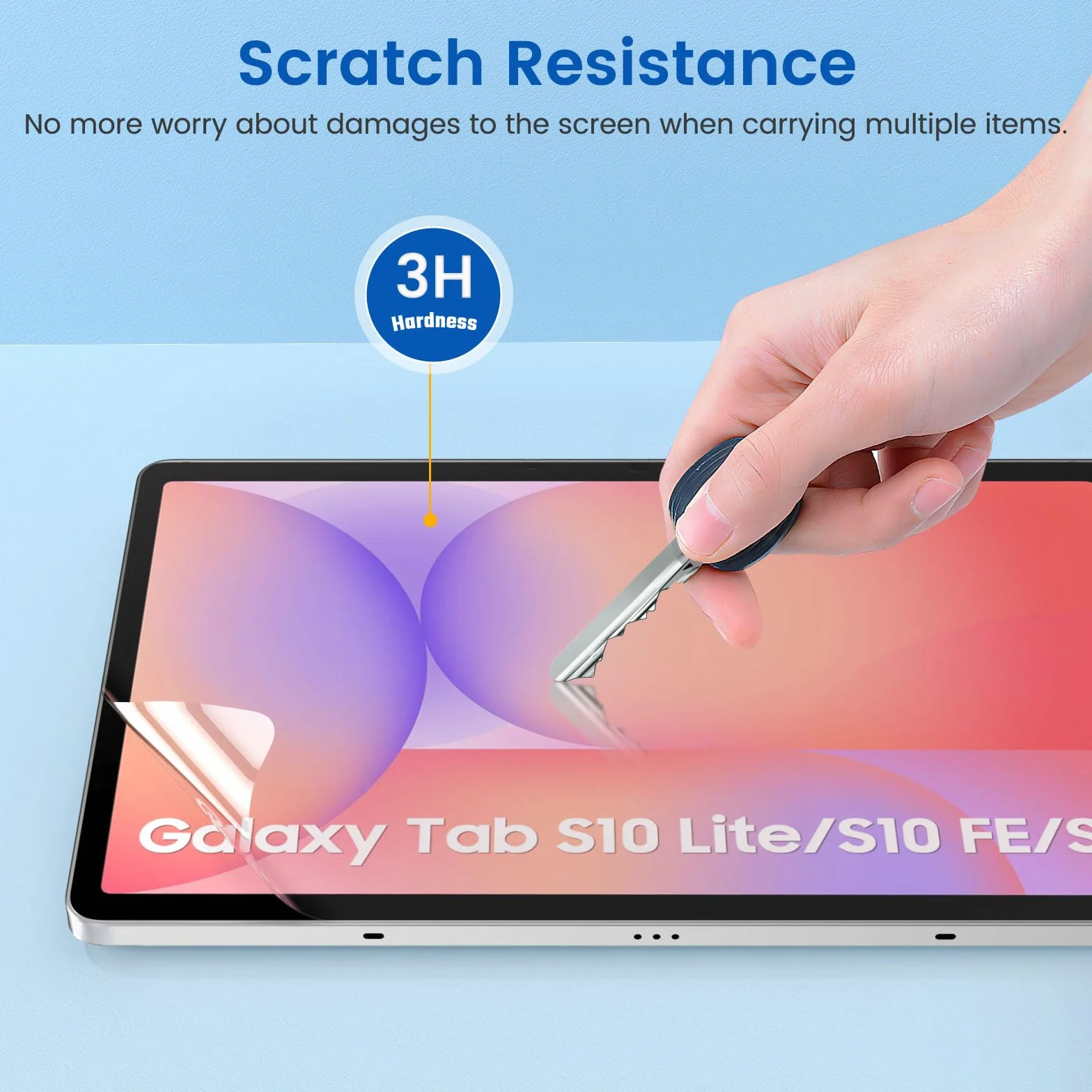 MoKo 2 Pezzi Pellicola Protettiva Paperlike Antiriflesso per Samsung Galaxy Tab S11 S10 Lite S10 FE S9 FE S9 S8 S7
