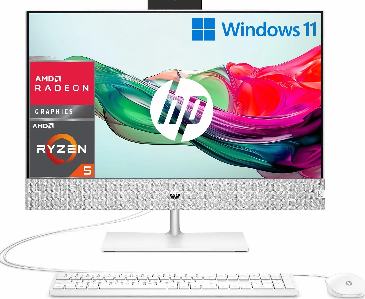 HP Pavilion All-in-One 24-ca0000sl AMD Ryzen 5 5500U 16GB RAM 512GB SSD 23.8" FHD IPS Windows 11