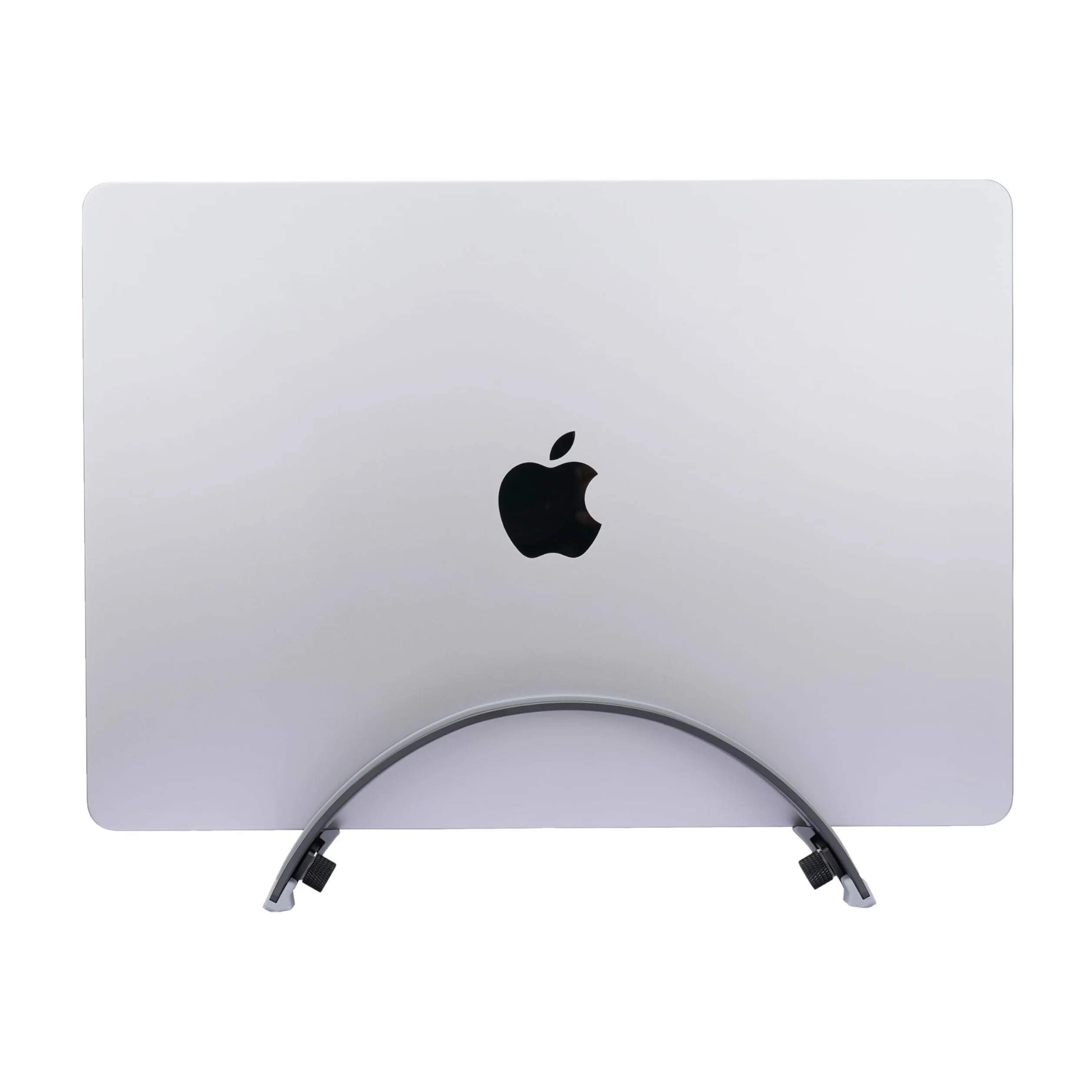 Supporto Verticale Regolabile per Laptop-Alluminio 6061, Precisione CNC, Finitura Anodizzata, Adatto a Tutti i Laptop Inclusi Quelli da 17 Pollici, Design Ventilato, Pad Antiscivolo in Silicone