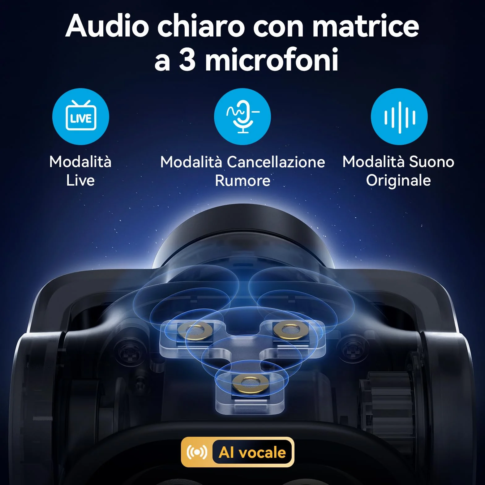 EMEET PIXY Telecamera PTZ 4K a Doppia Telecamera, AI Webcam，Messa a Fuoco Rapida in 0,2 s, con Sensore Sony, Web cam con 3 Microfoni, Webcam 4K per lo Streaming e Compatibile con OBS/Twitch/Switch 2