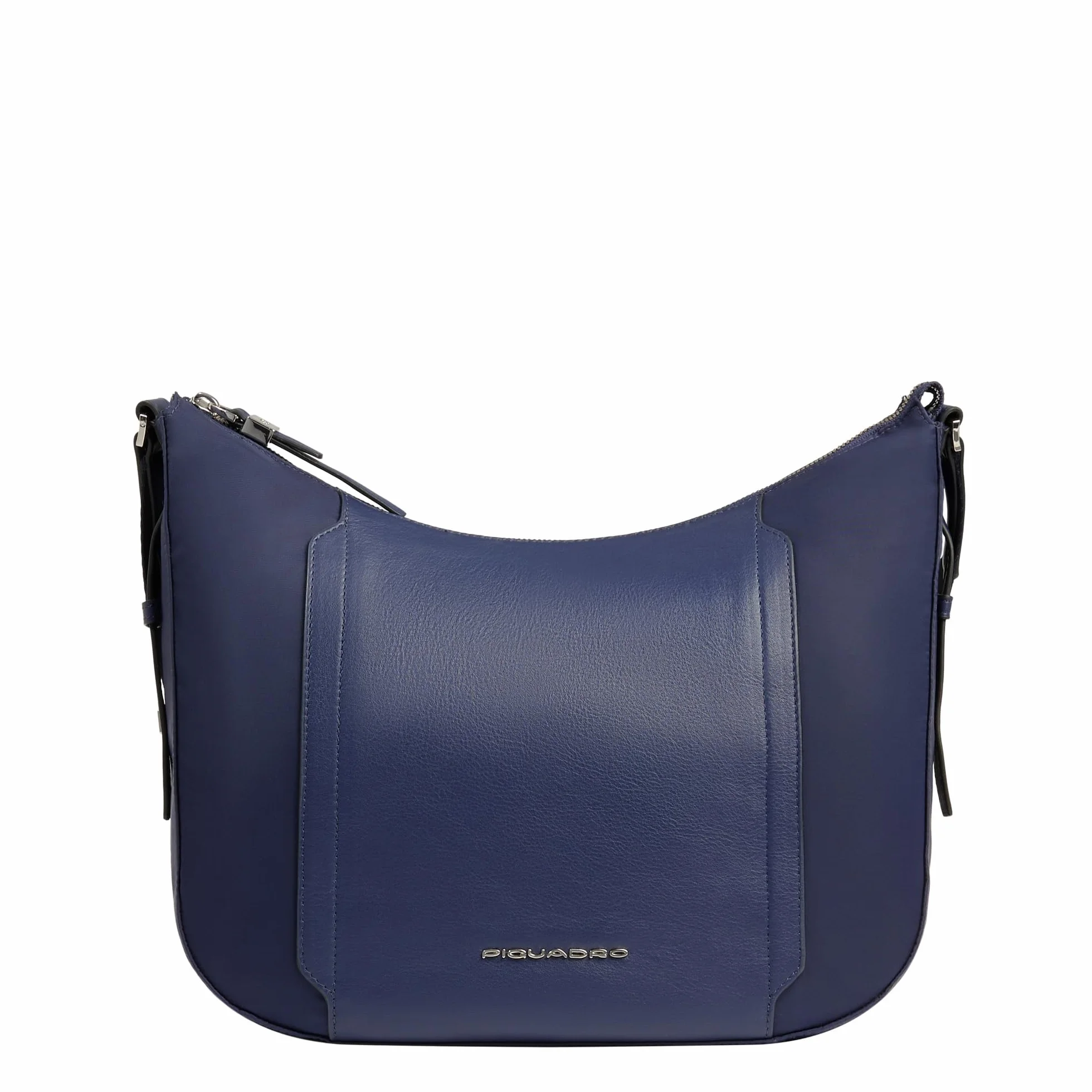 PIQUADRO – Borsa a Tracolla da Donna - porta iPad – Pelle e tessuto – Linea Circle
