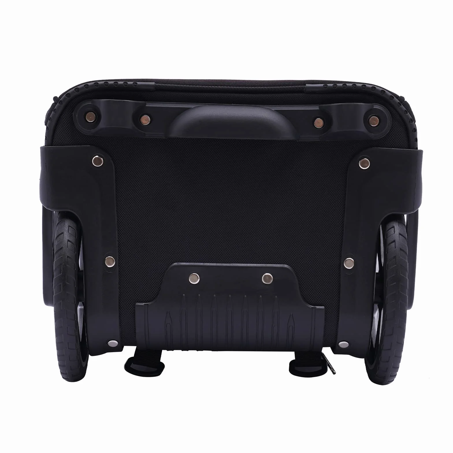 Trolley zaino da 45 l, zaino con ruote, impermeabile, portatile da 15 pollici, bagaglio a mano 3 in 1, ruota silenziosa, trolley in alluminio regolabile in altezza, per scuola, business
