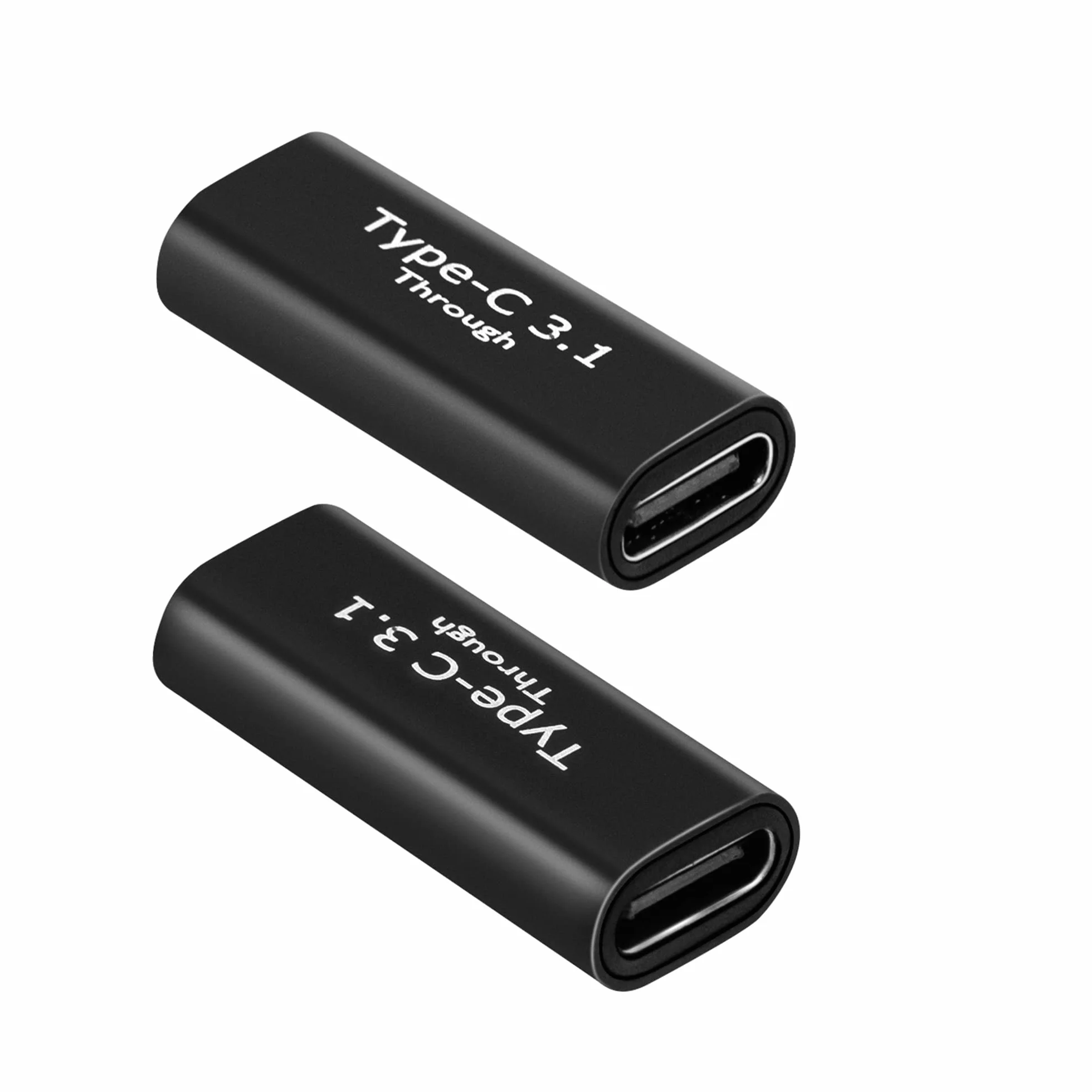 USB C 3.1 Adattatore Femmina a Femmina 2Pcs 10Gbps 4K Video Audio Ricarica Rapida per Switch PS5 S21 Laptop