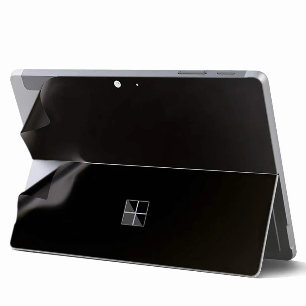 Adesivo Skin per Surface Go 3, Sticker Vinile Cover (Nero)