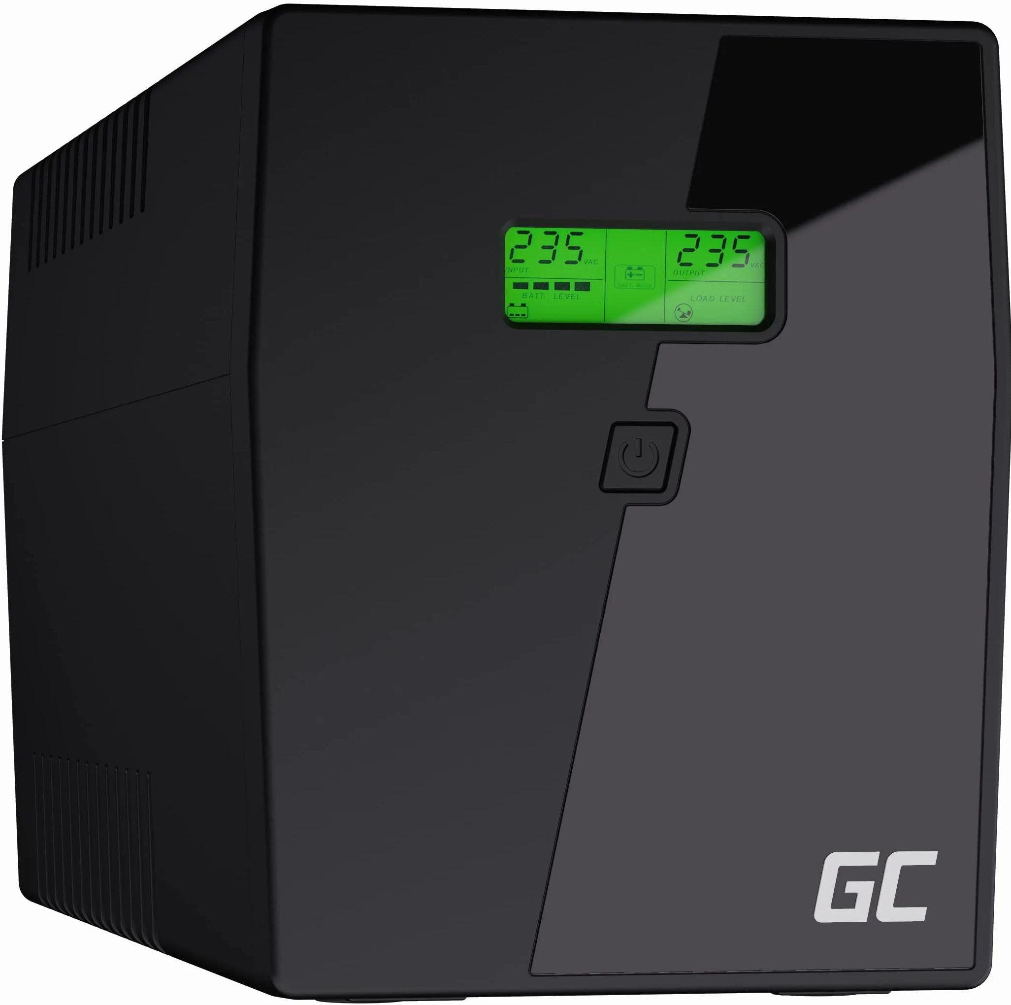 Green Cell UPS Gruppo di continuità 2000-3000VA 1200W 230V Line Interactive AVR USB RJ45 4x Schuko LCD
