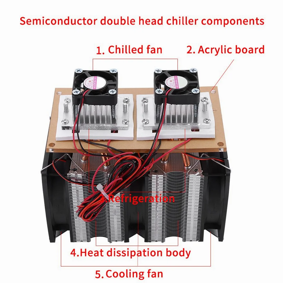 Tyenaza Refrigerazione a semiconduttore, Sistema di Raffreddamento a semiconduttore, Peltier termoelettrico per Piccoli frigoriferi Piccoli condizionatori d'Aria